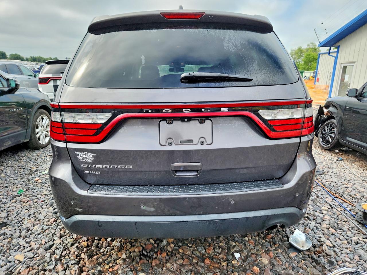 2014 Dodge Durango Sxt Gray vin: 1C4RDJAG8EC349667
