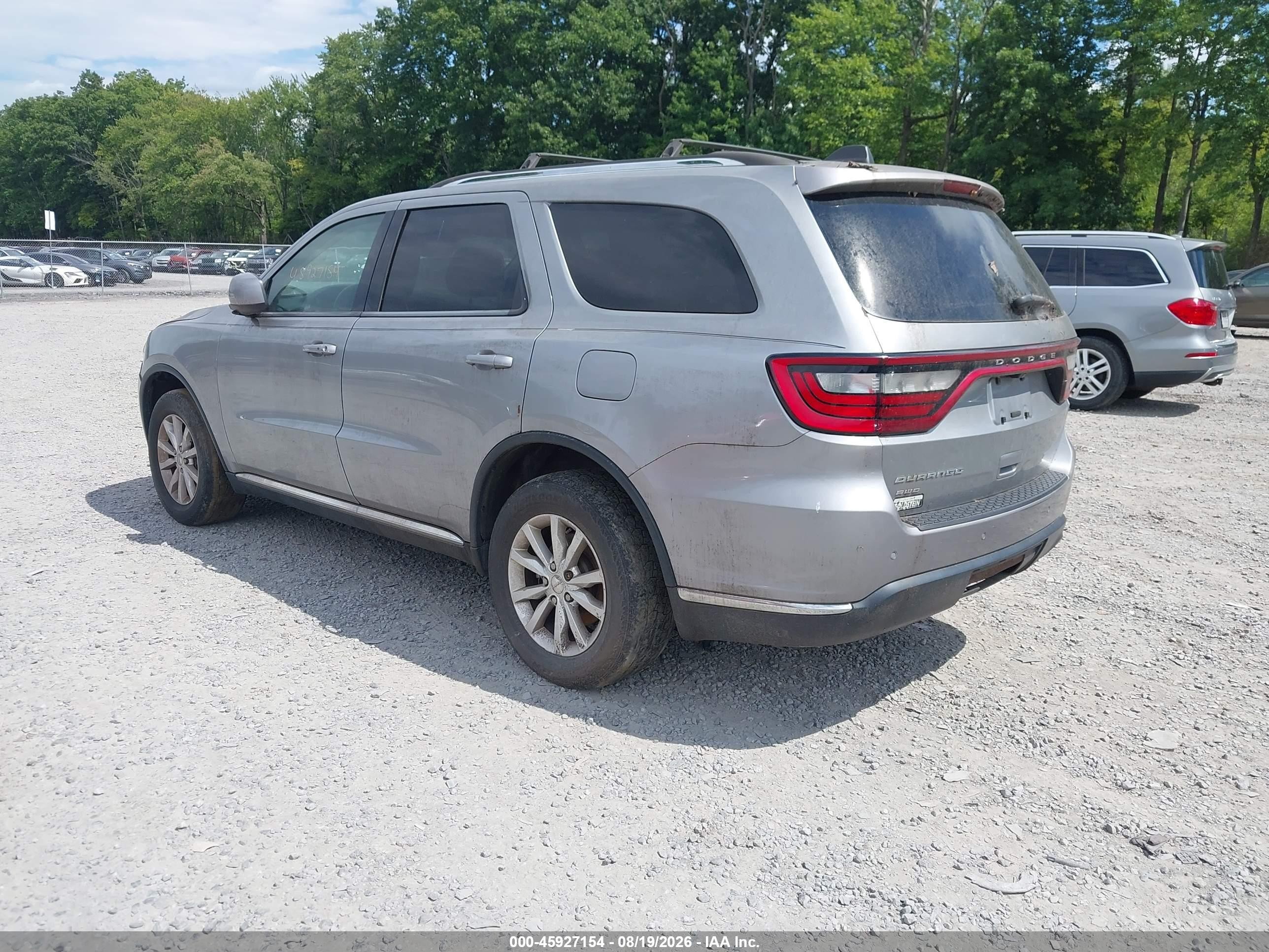 2014 Dodge Durango Sxt Pewter vin: 1C4RDJAG8EC970956