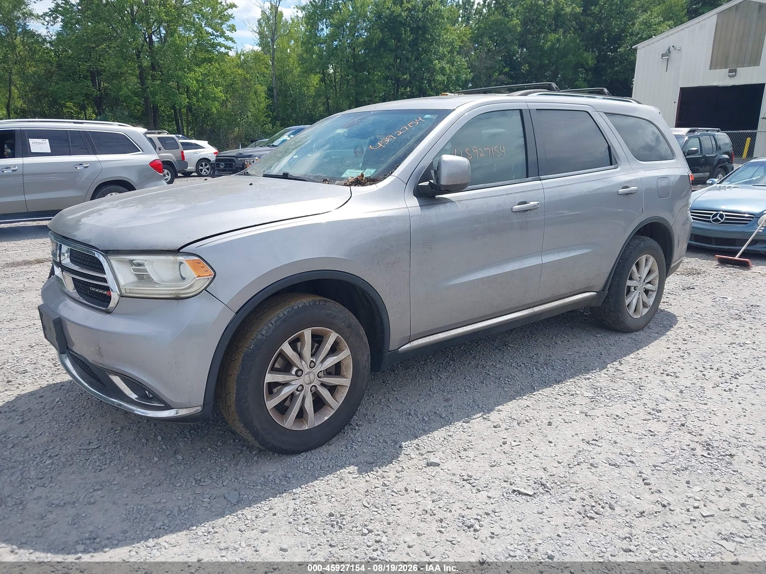 2014 Dodge Durango Sxt Pewter vin: 1C4RDJAG8EC970956