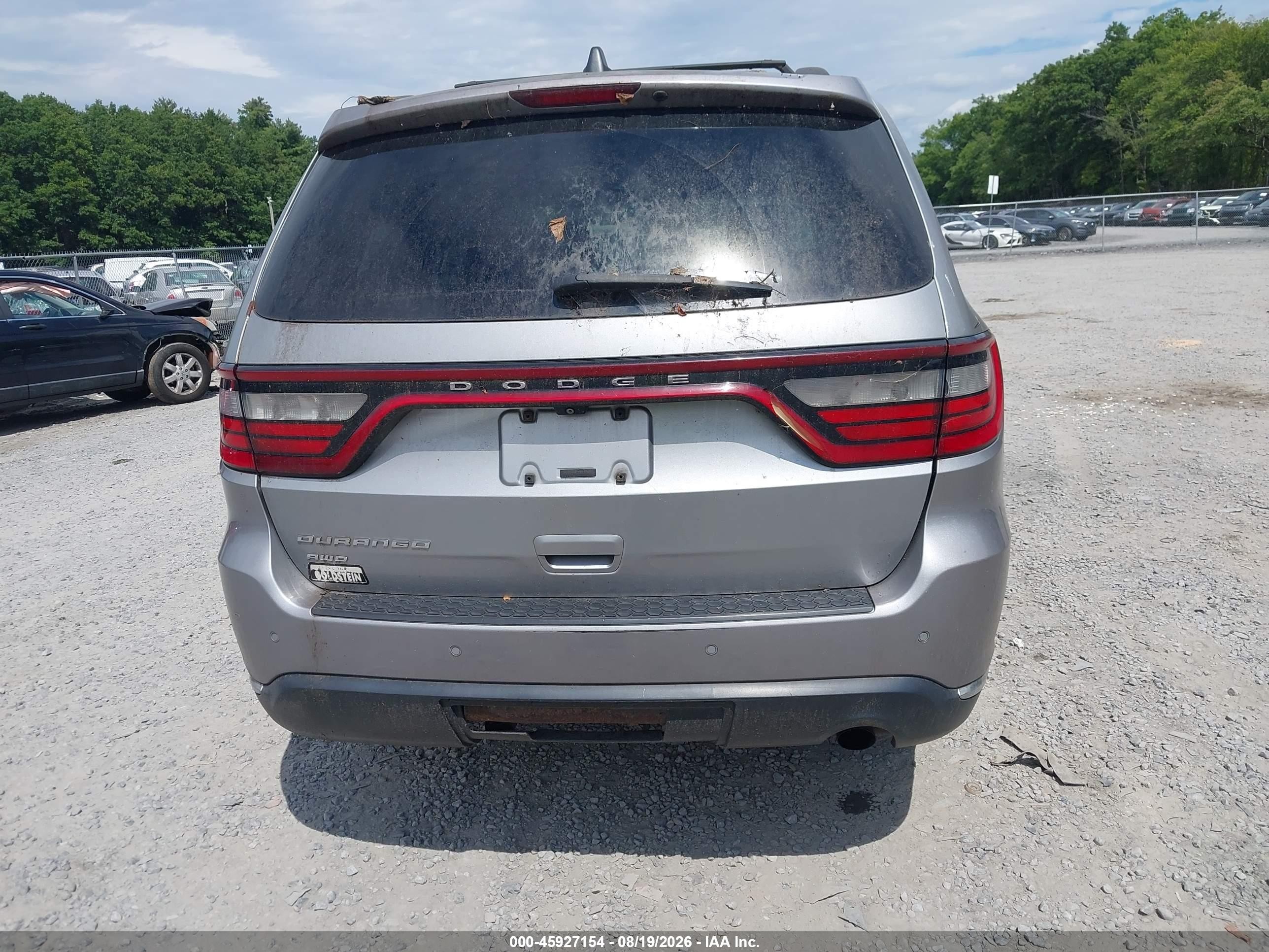 2014 Dodge Durango Sxt Pewter vin: 1C4RDJAG8EC970956
