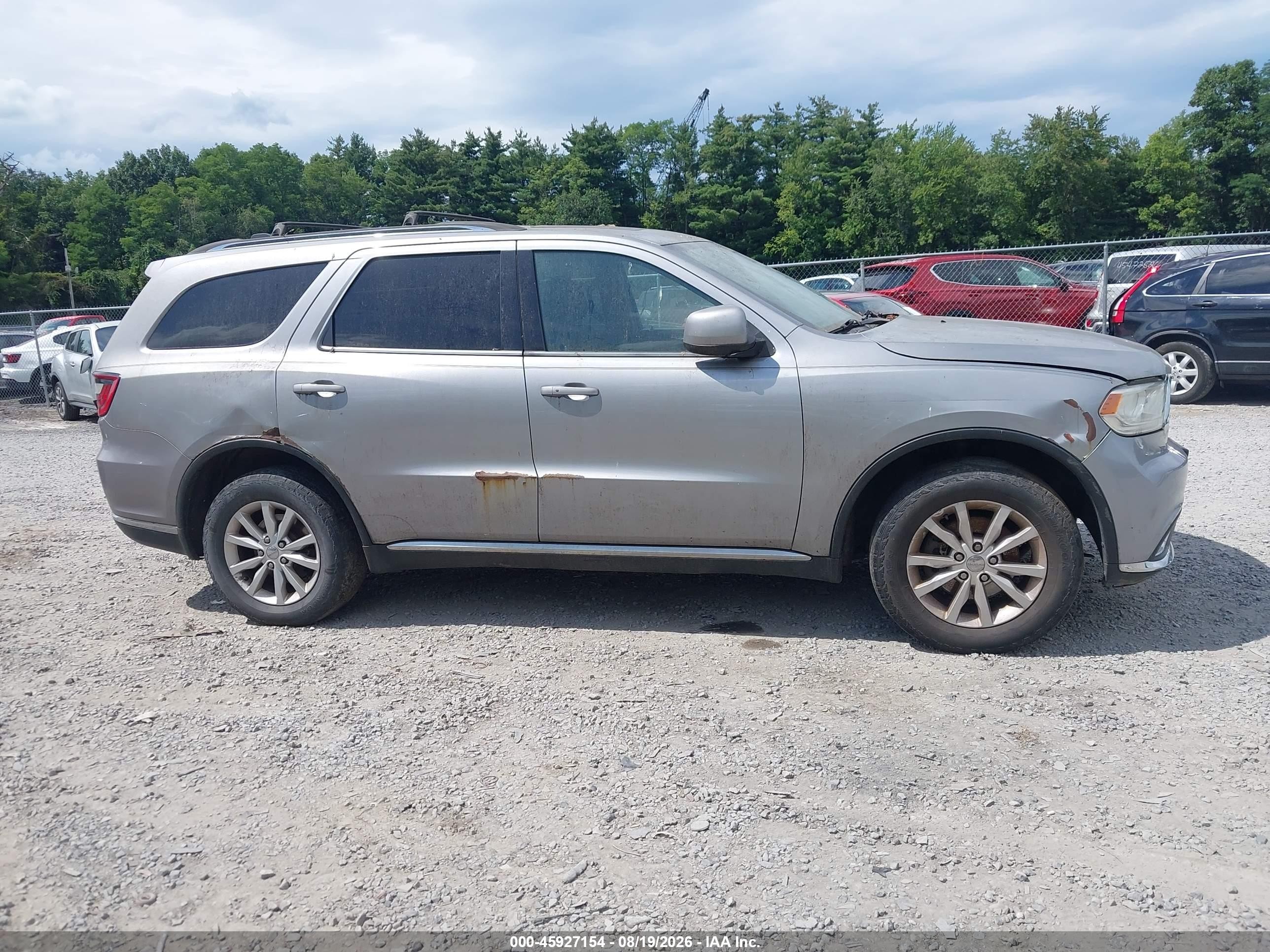 2014 Dodge Durango Sxt Pewter vin: 1C4RDJAG8EC970956