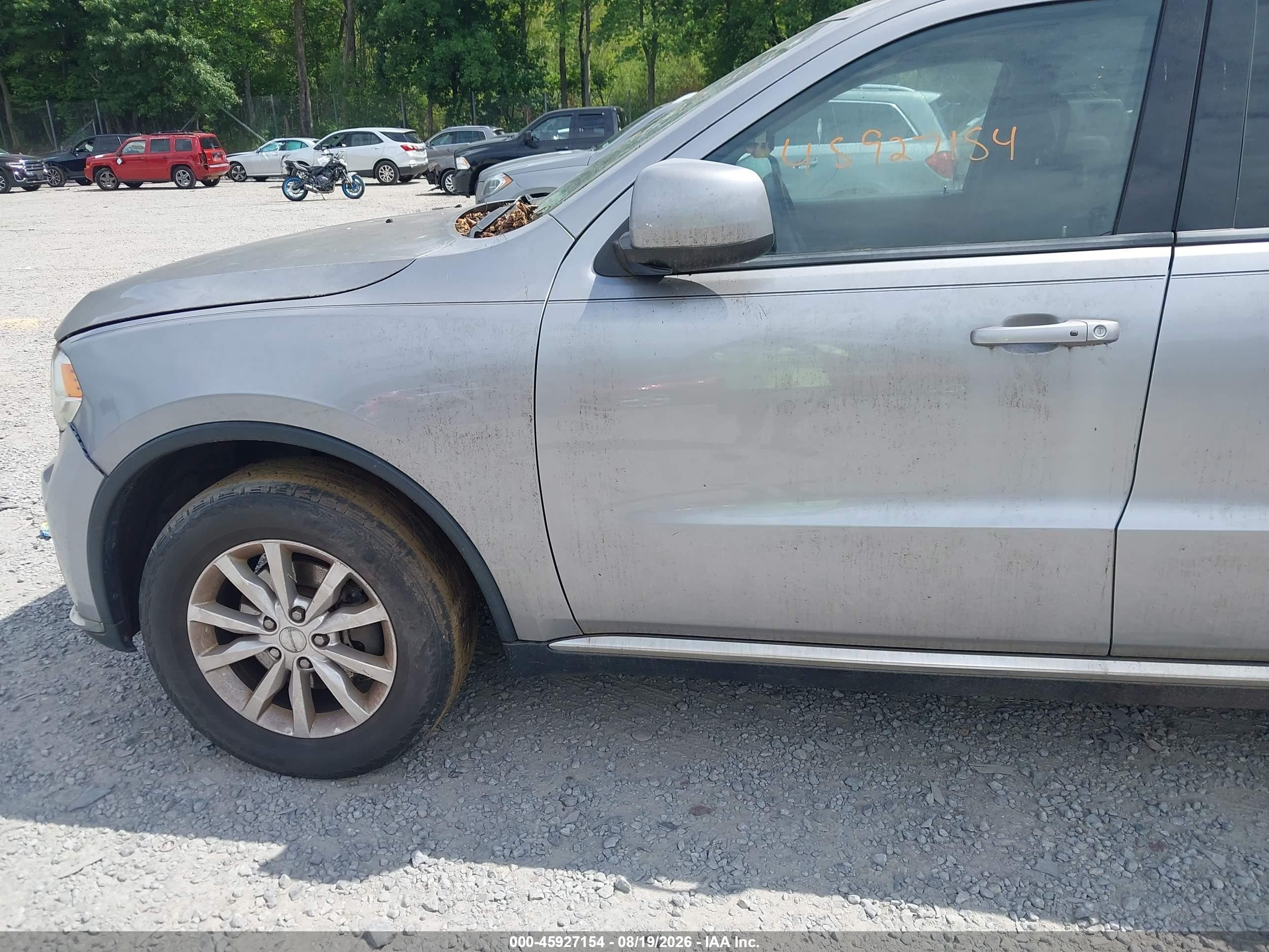 2014 Dodge Durango Sxt Pewter vin: 1C4RDJAG8EC970956