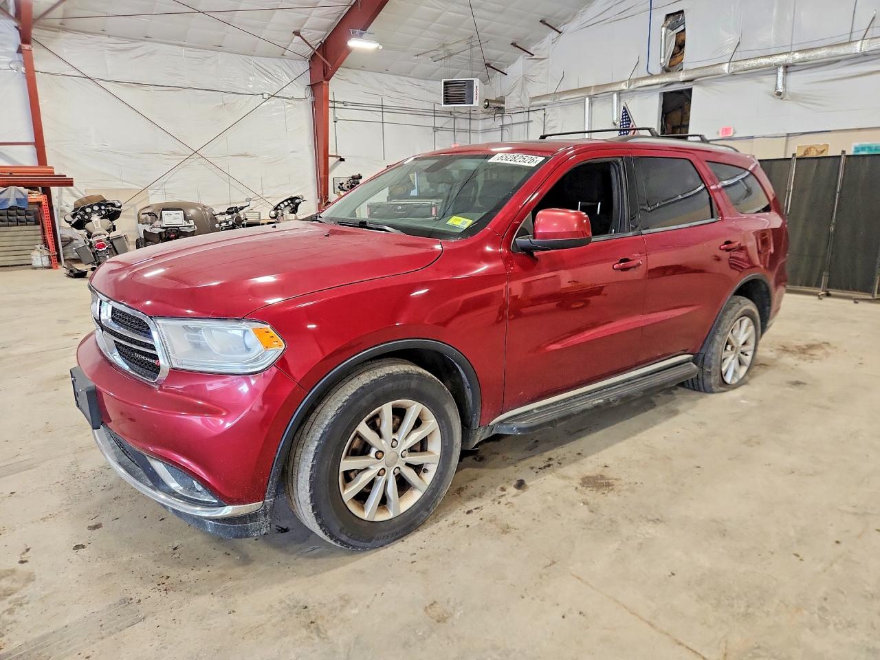 2015 Dodge Durango Sxt Red vin: 1C4RDJAG8FC188643