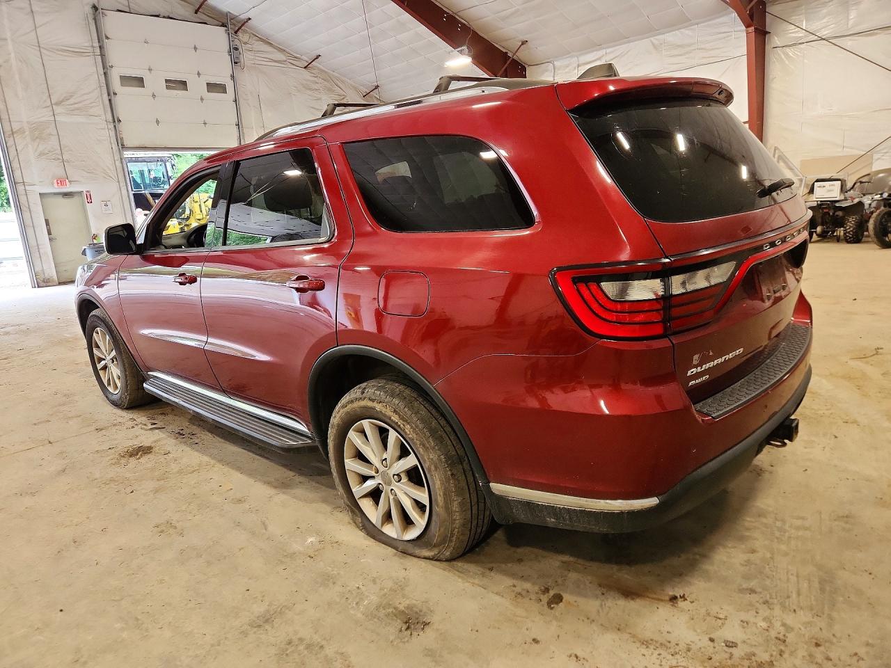 2015 Dodge Durango Sxt Red vin: 1C4RDJAG8FC188643