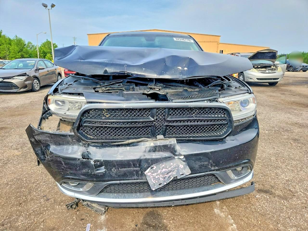 2015 Dodge Durango Sxt Black vin: 1C4RDJAG8FC245696