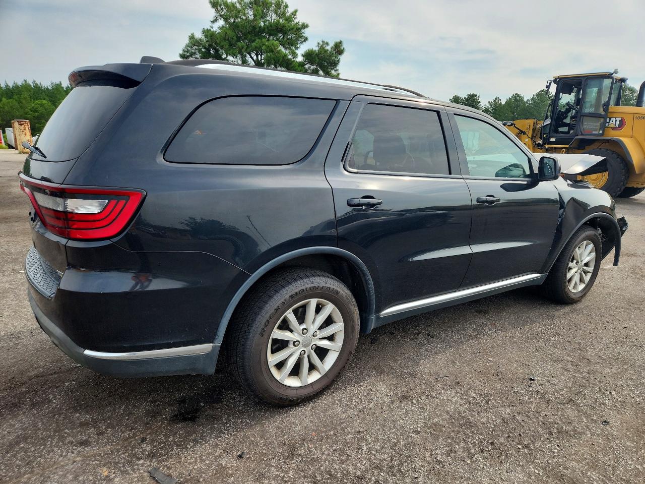 2015 Dodge Durango Sxt Black vin: 1C4RDJAG8FC245696