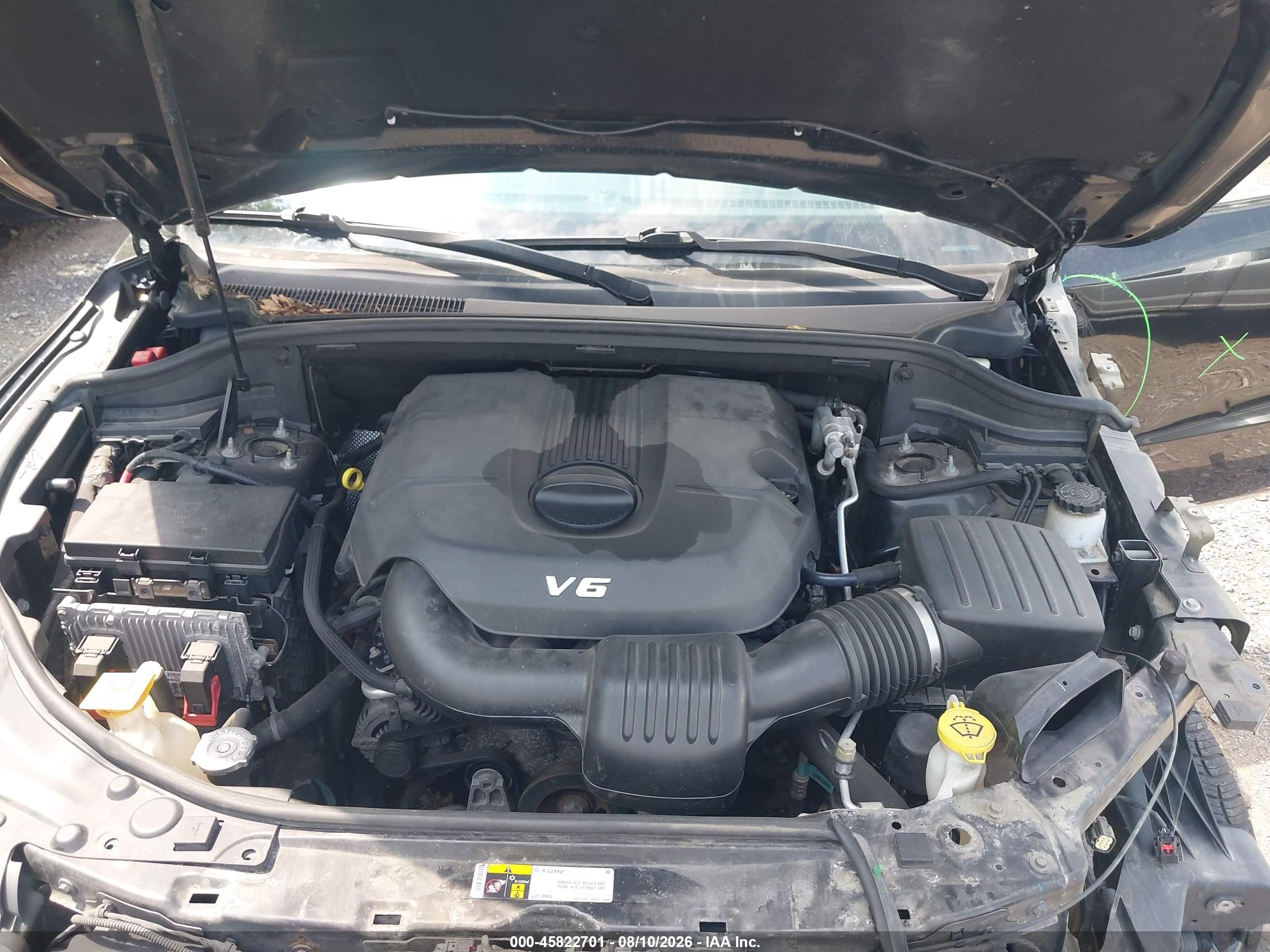 2015 Dodge Durango Sxt Черный vin: 1C4RDJAG8FC709909