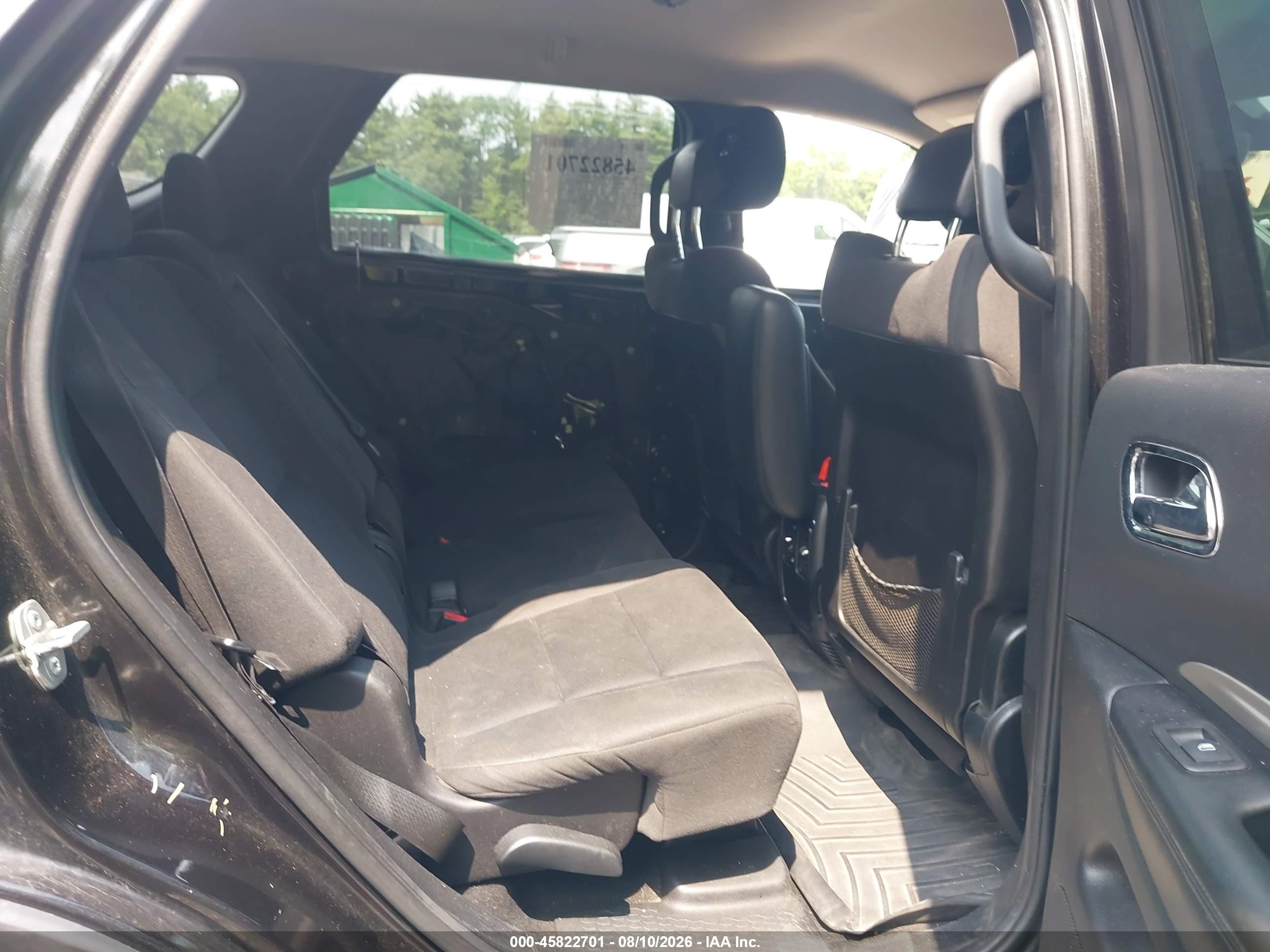 2015 Dodge Durango Sxt Черный vin: 1C4RDJAG8FC709909