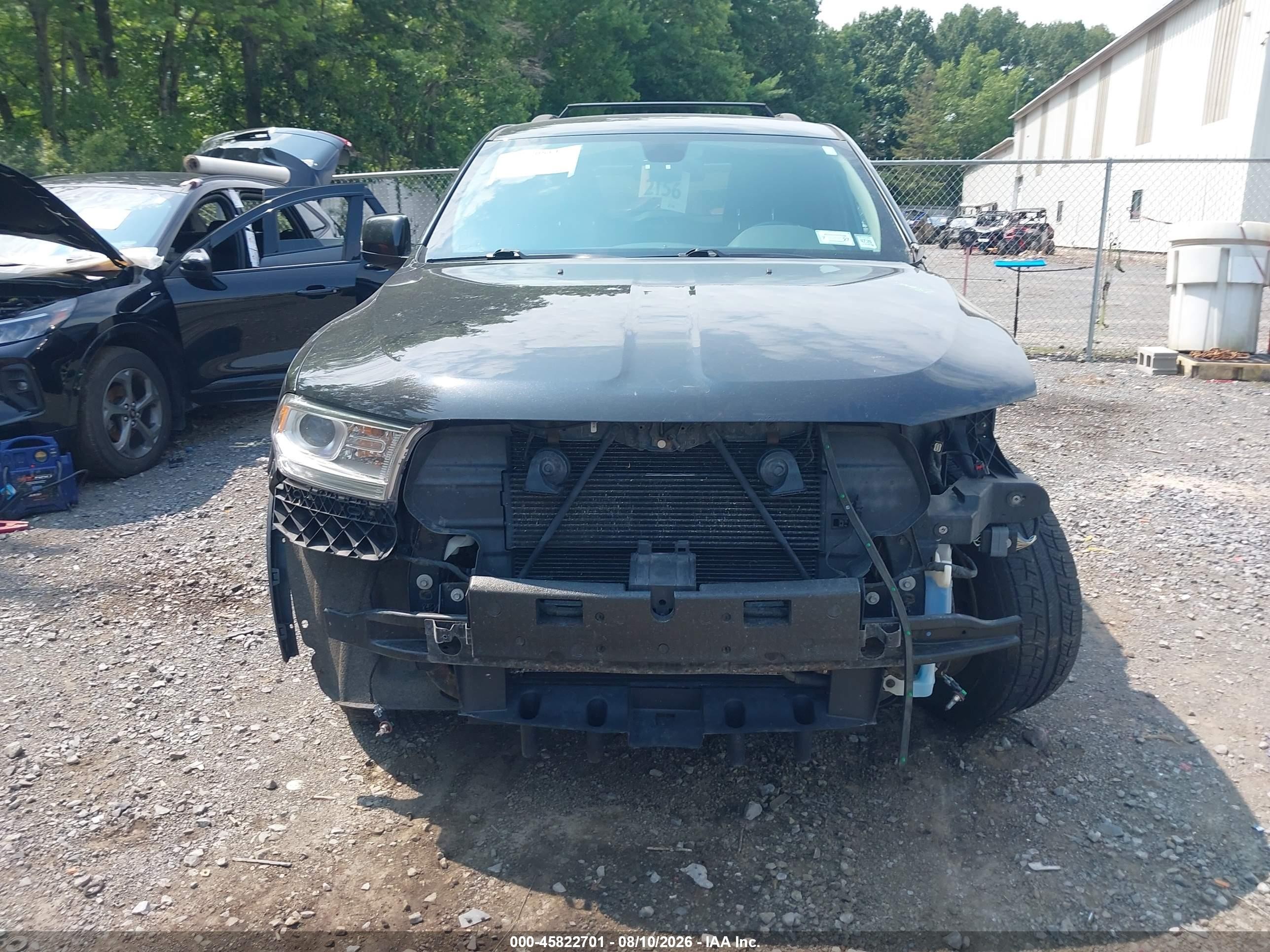 2015 Dodge Durango Sxt Черный vin: 1C4RDJAG8FC709909