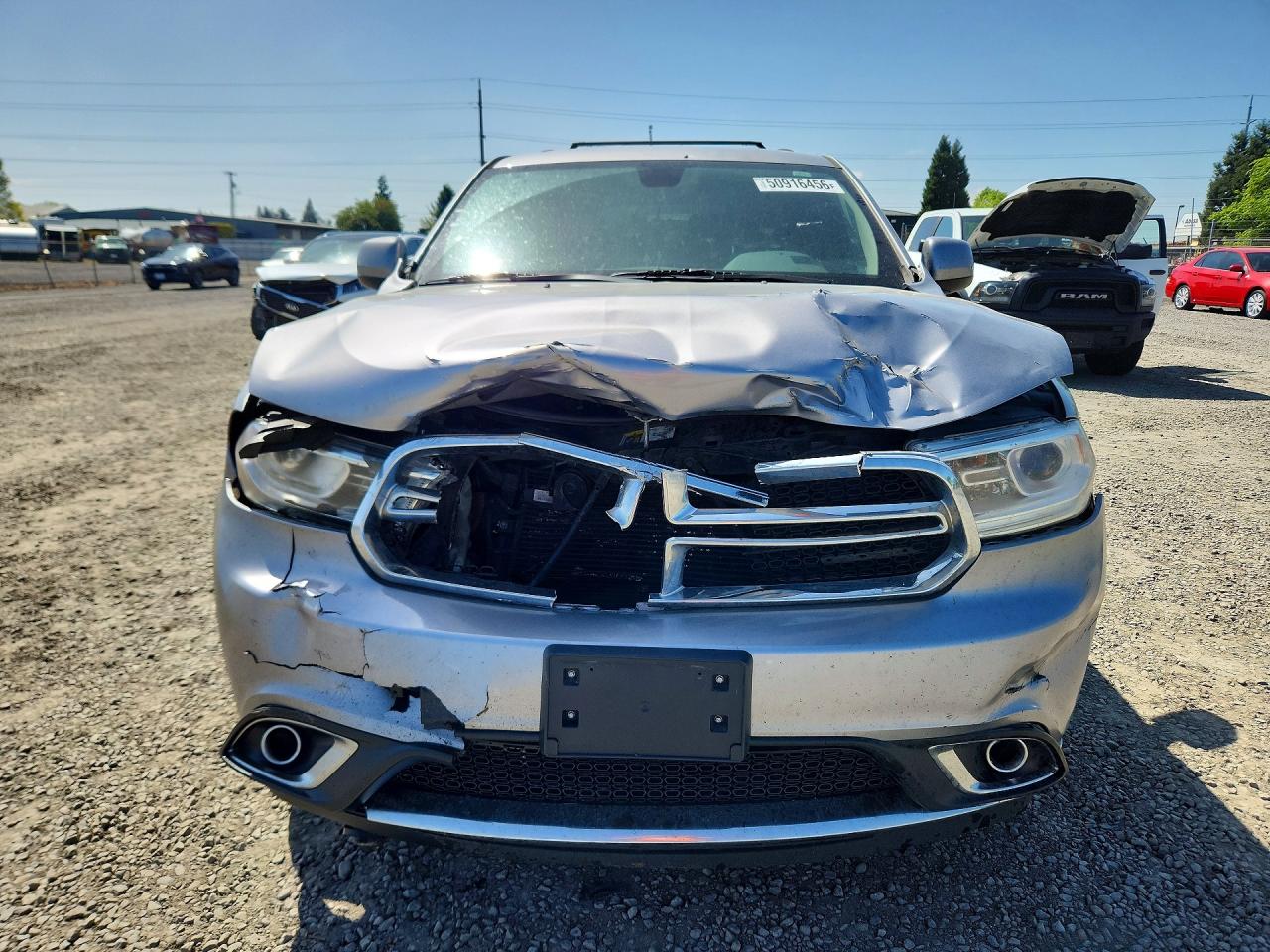 2015 Dodge Durango Sxt Серебряный vin: 1C4RDJAG8FC745972