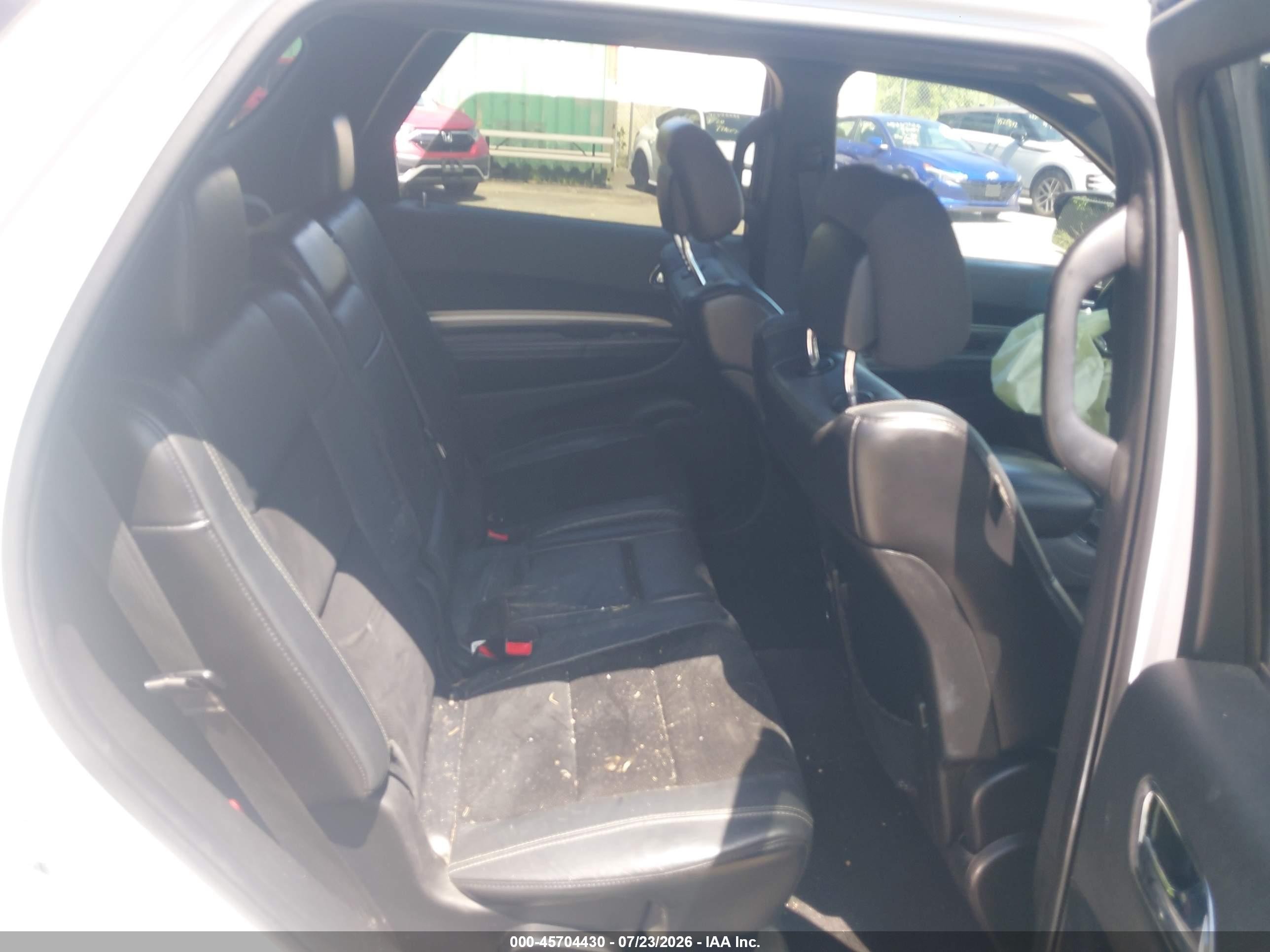 2015 Dodge Durango Sxt White vin: 1C4RDJAG8FC771567