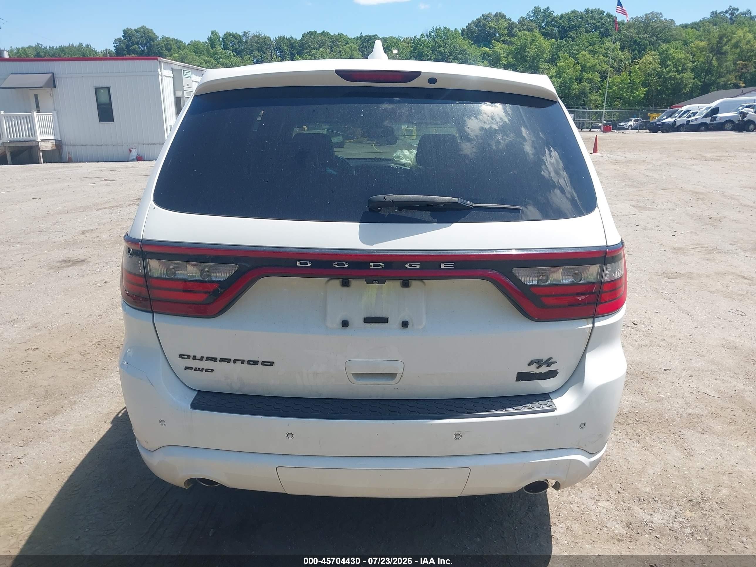 2015 Dodge Durango Sxt White vin: 1C4RDJAG8FC771567