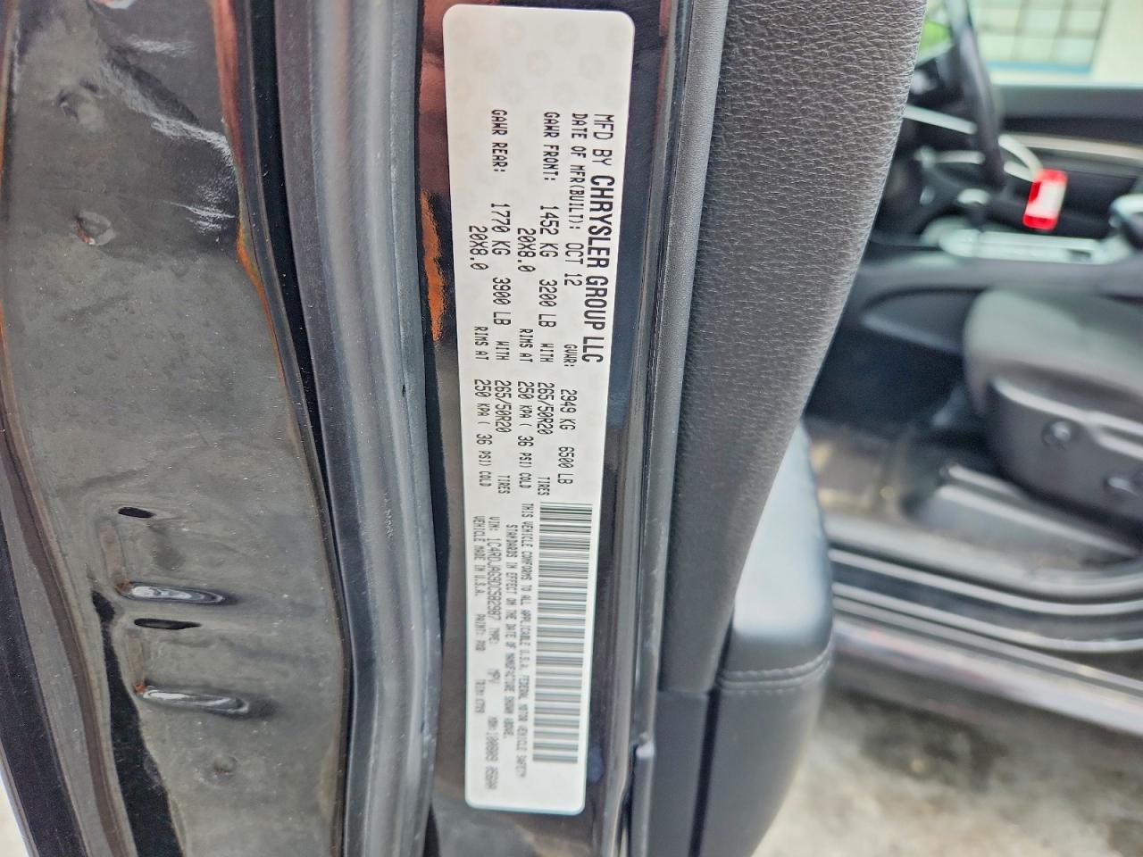 2013 Dodge Durango Sxt Black vin: 1C4RDJAG9DC582987