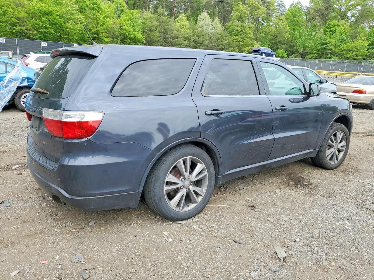 2013 Dodge Durango Sxt Gray vin: 1C4RDJAG9DC682426