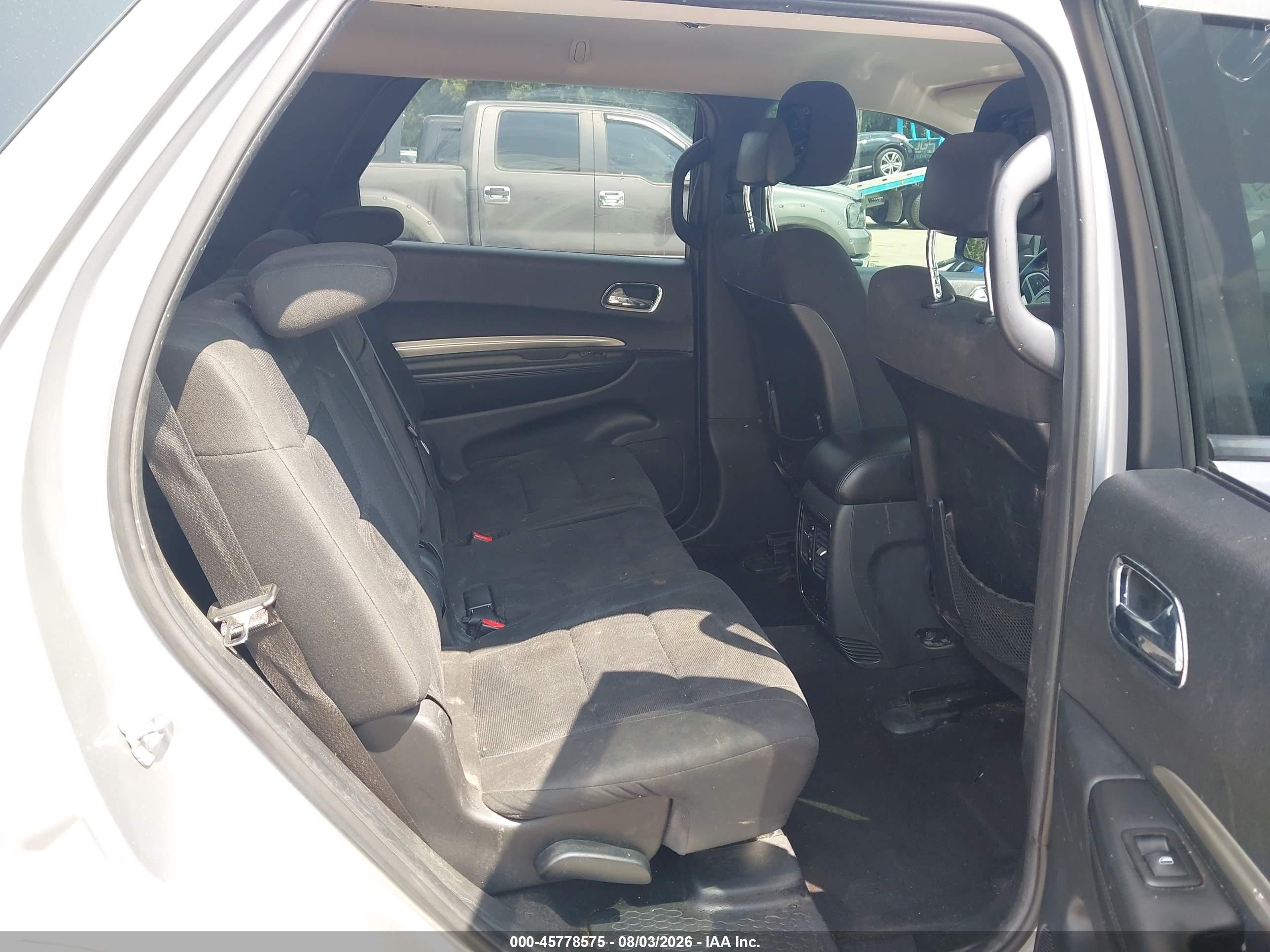 2014 Dodge Durango Sxt Gray vin: 1C4RDJAG9EC370768