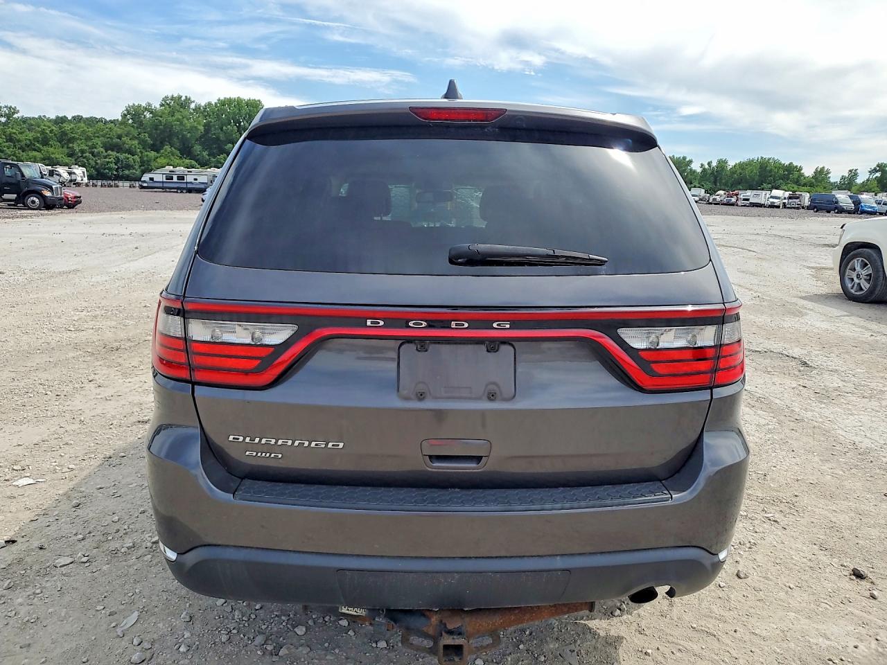 2014 Dodge Durango Sxt Gray vin: 1C4RDJAG9EC383326