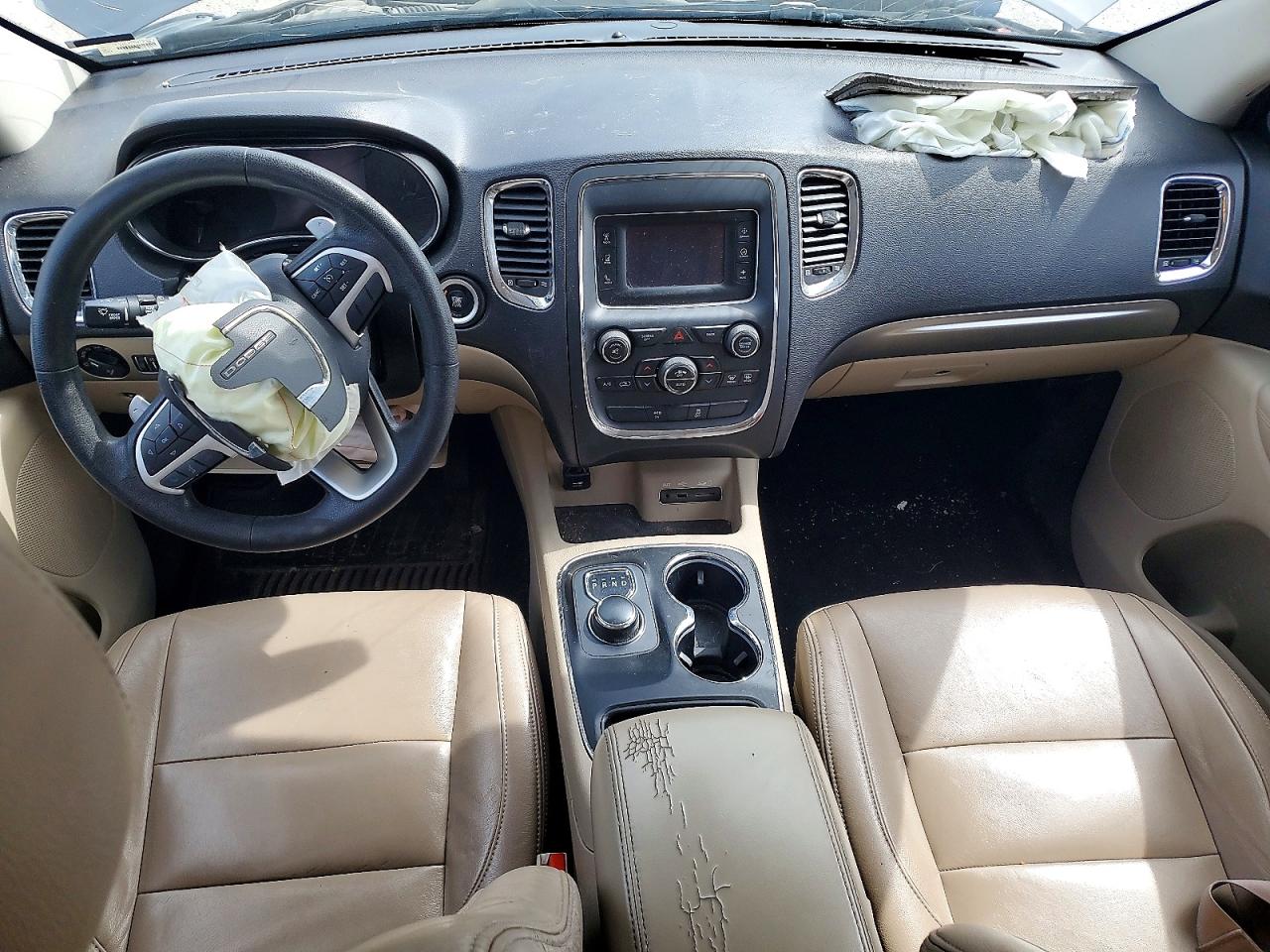 2014 Dodge Durango Sxt Gray vin: 1C4RDJAG9EC383326
