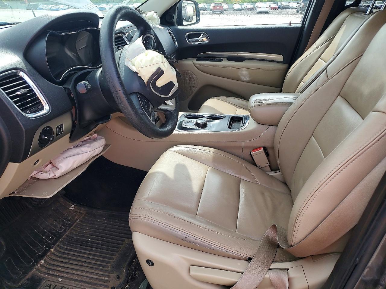 2014 Dodge Durango Sxt Gray vin: 1C4RDJAG9EC383326