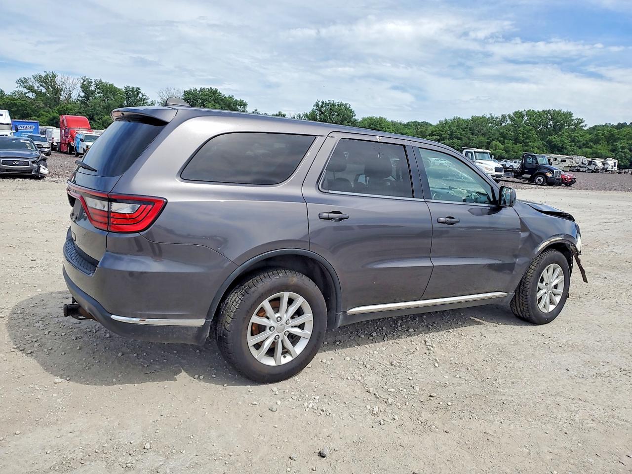 2014 Dodge Durango Sxt Gray vin: 1C4RDJAG9EC383326