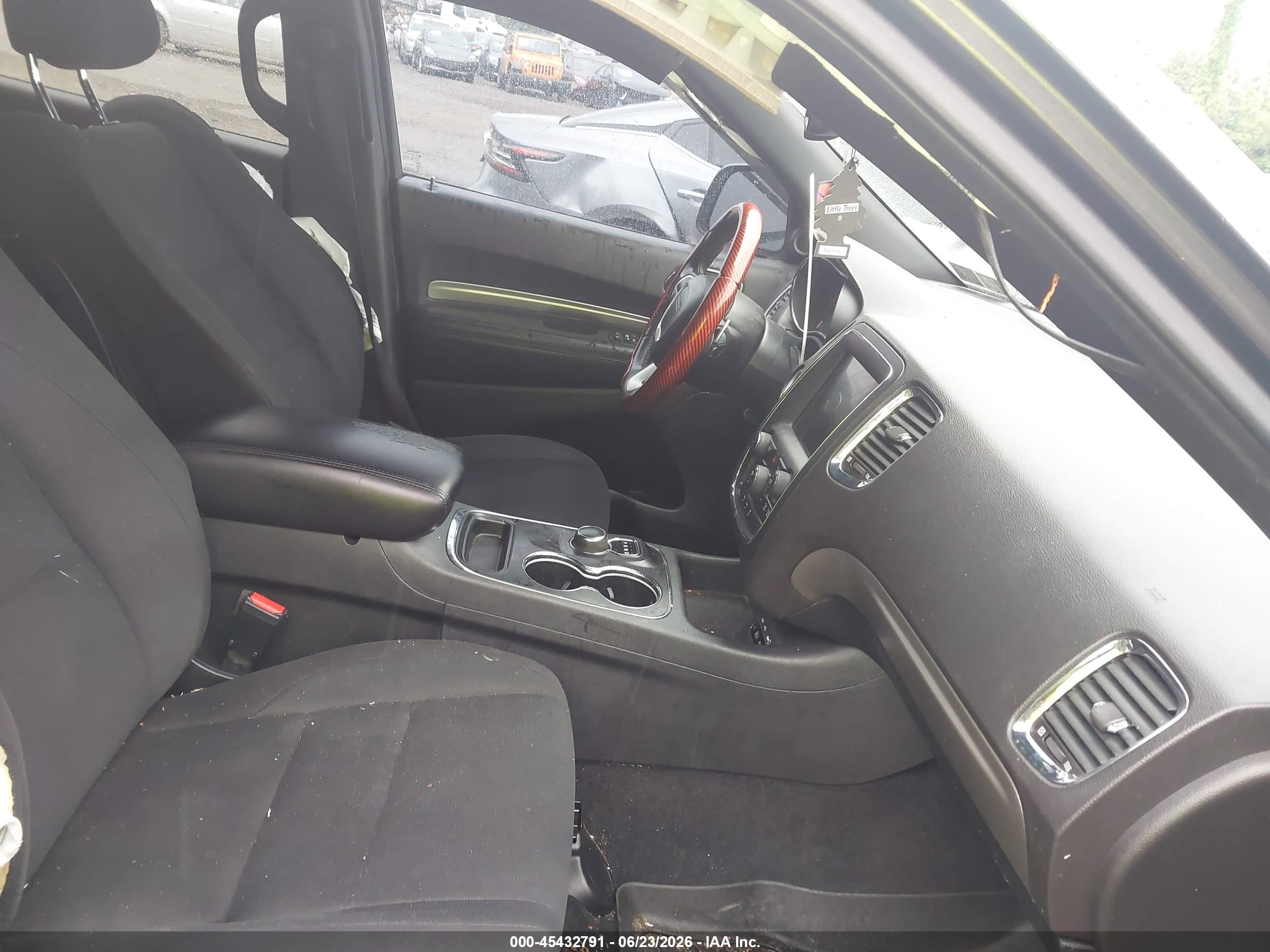 2014 Dodge Durango Sxt Gray vin: 1C4RDJAG9EC495320