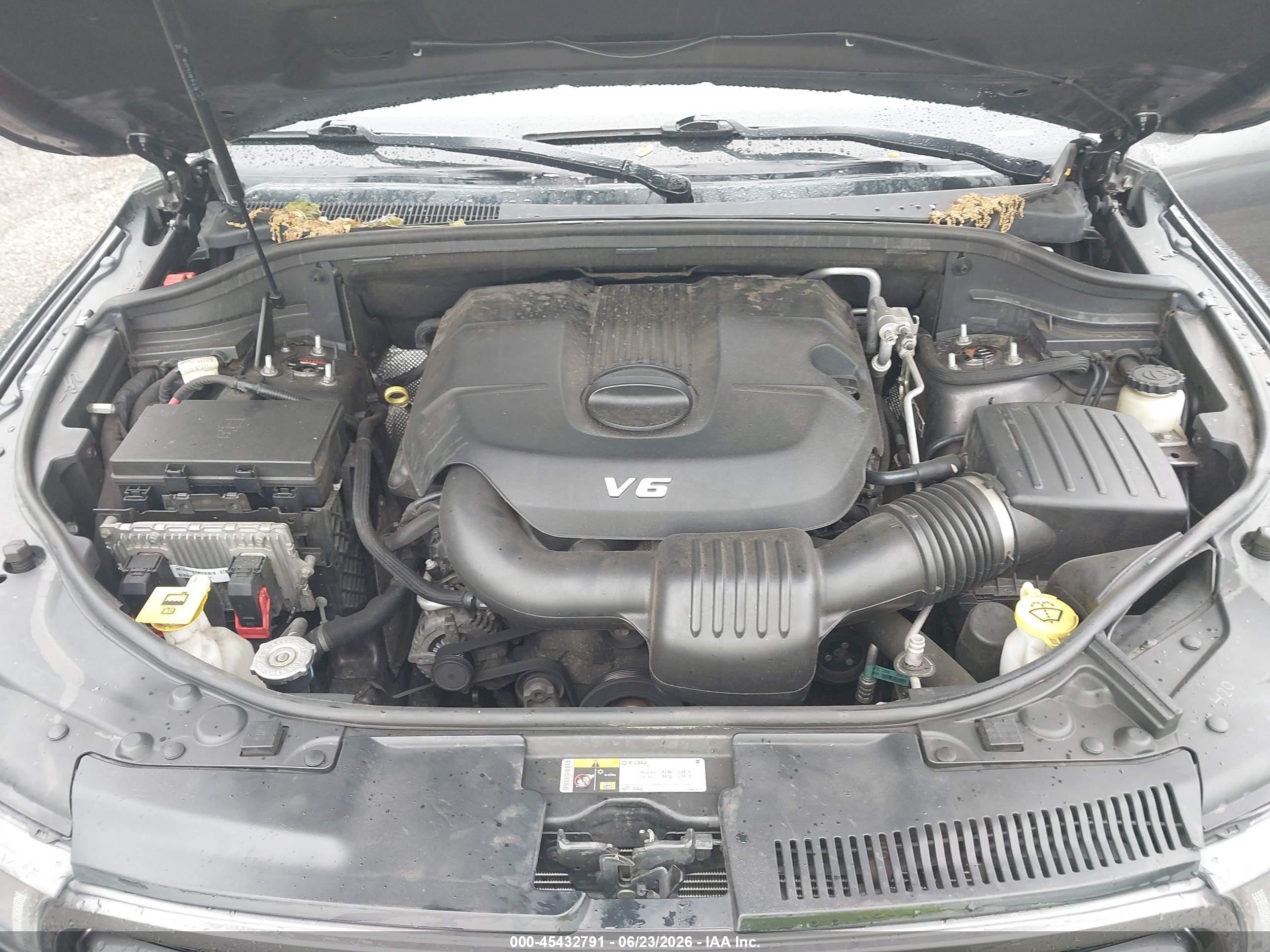 2014 Dodge Durango Sxt Gray vin: 1C4RDJAG9EC495320