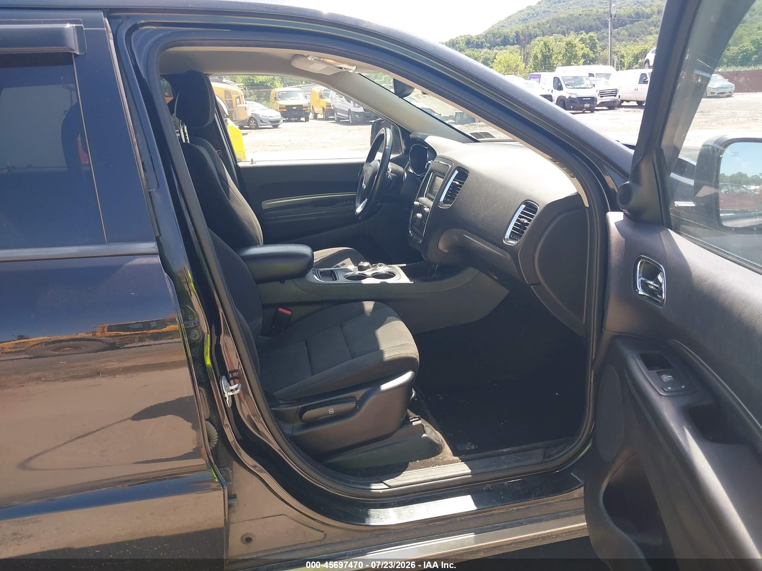 2014 Dodge Durango Sxt Черный vin: 1C4RDJAG9EC532530