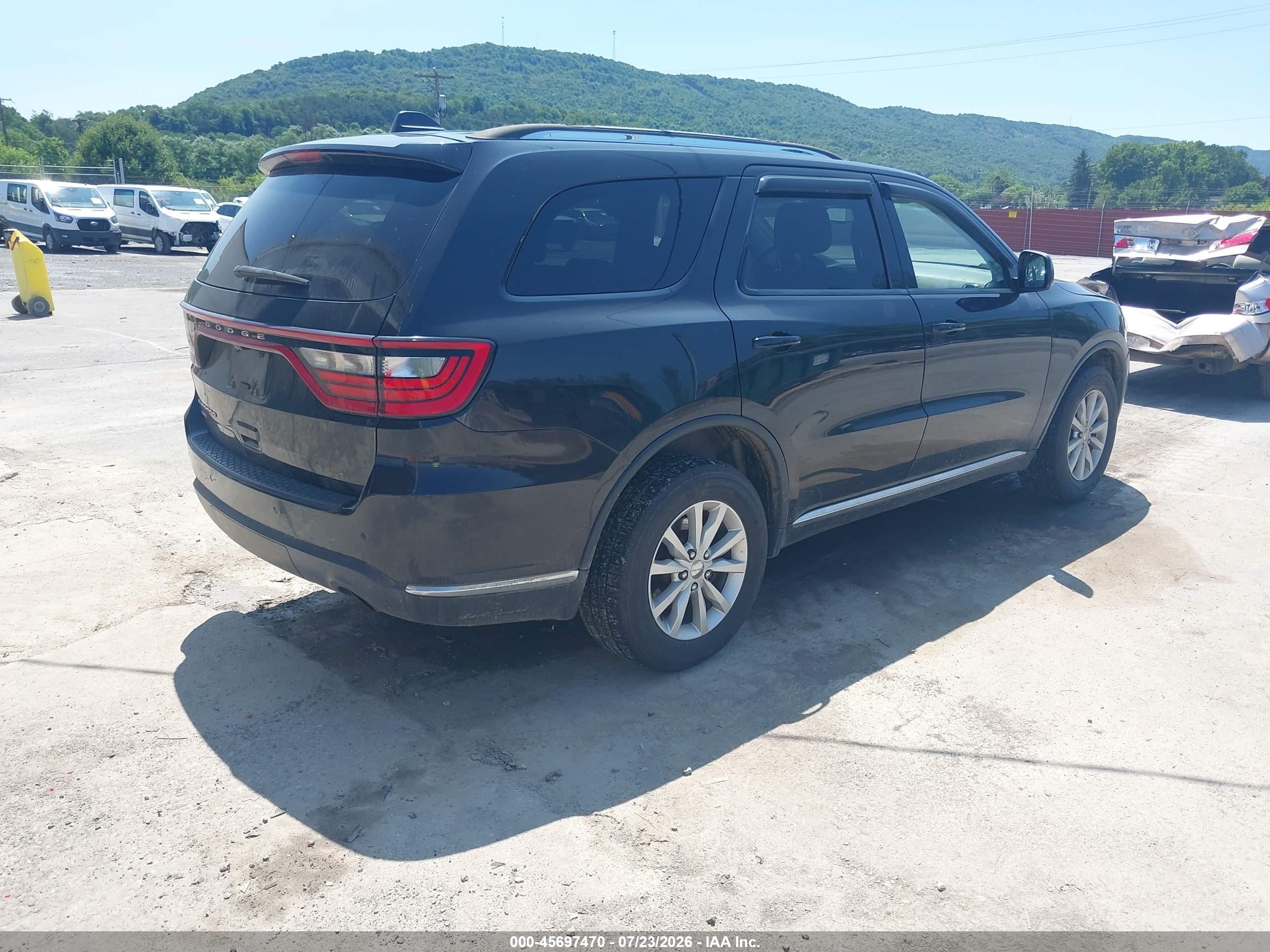 2014 Dodge Durango Sxt Черный vin: 1C4RDJAG9EC532530