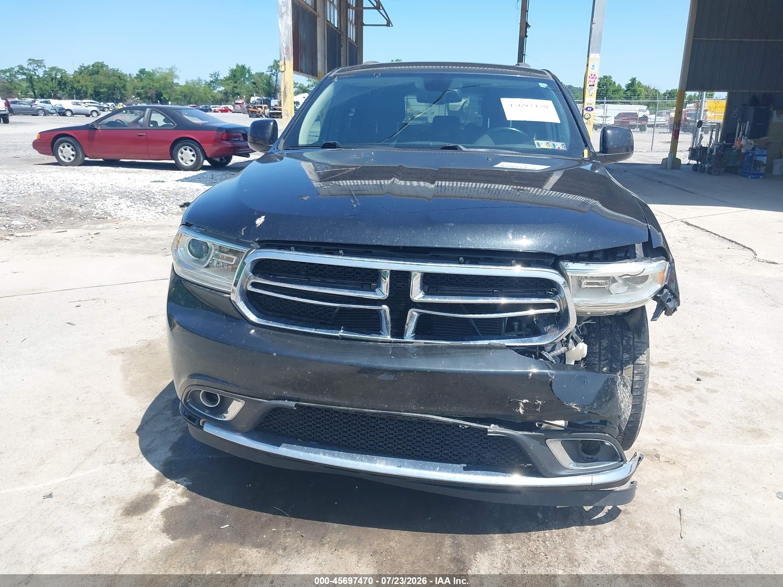 2014 Dodge Durango Sxt Черный vin: 1C4RDJAG9EC532530