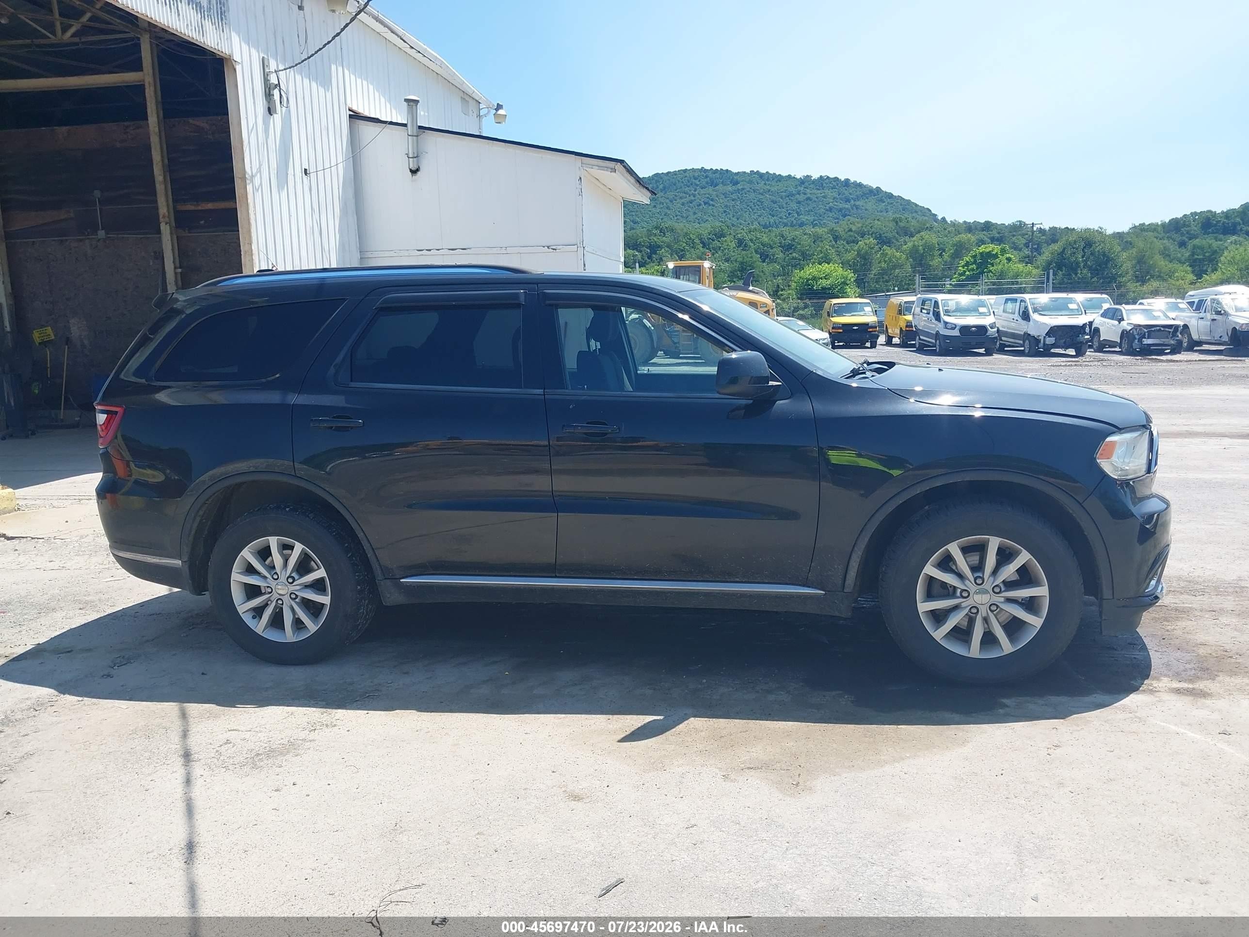 2014 Dodge Durango Sxt Черный vin: 1C4RDJAG9EC532530