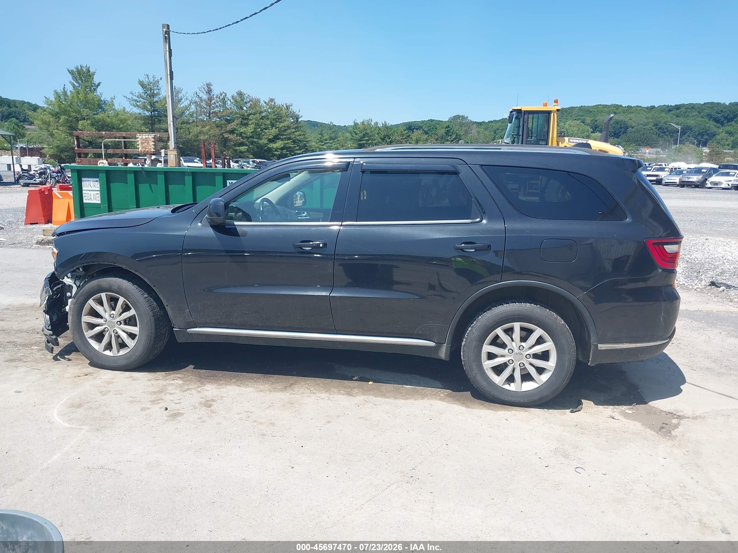 2014 Dodge Durango Sxt Черный vin: 1C4RDJAG9EC532530