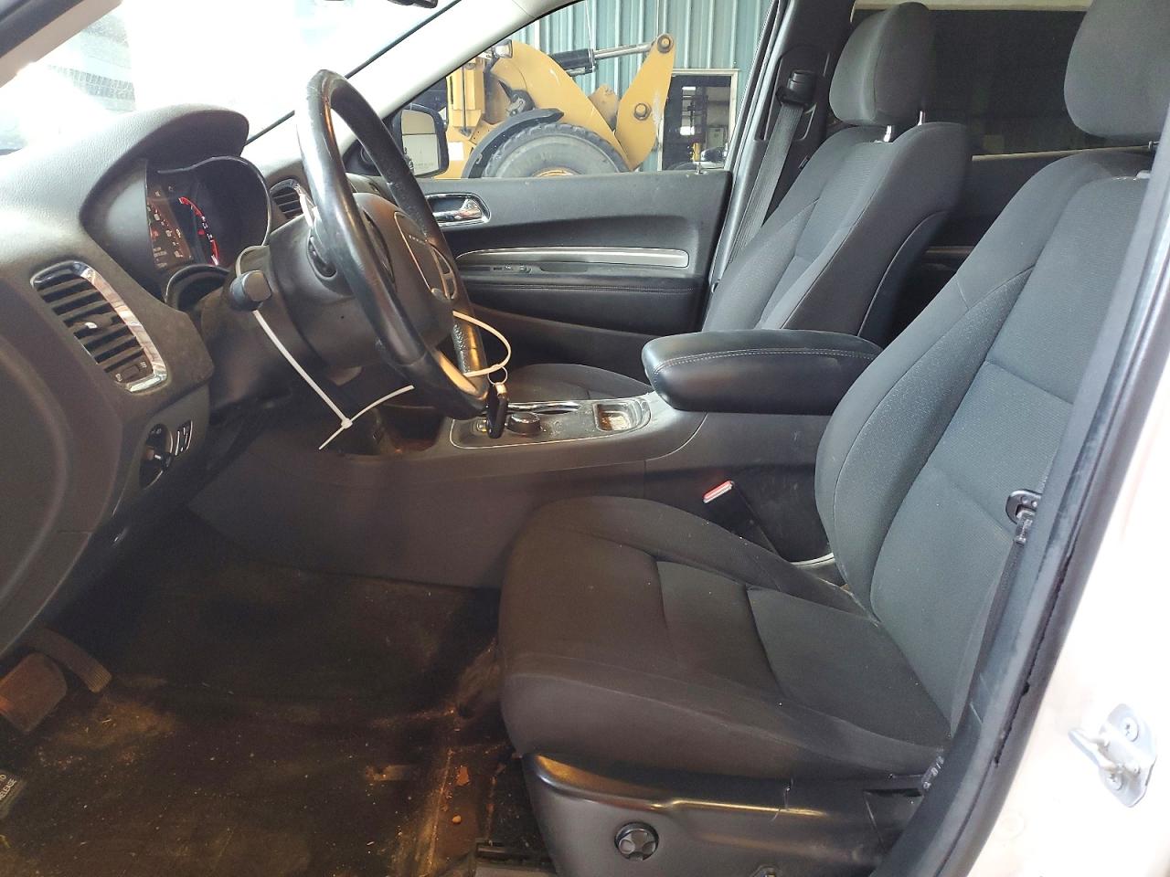 2015 Dodge Durango Sxt White vin: 1C4RDJAG9FC695602