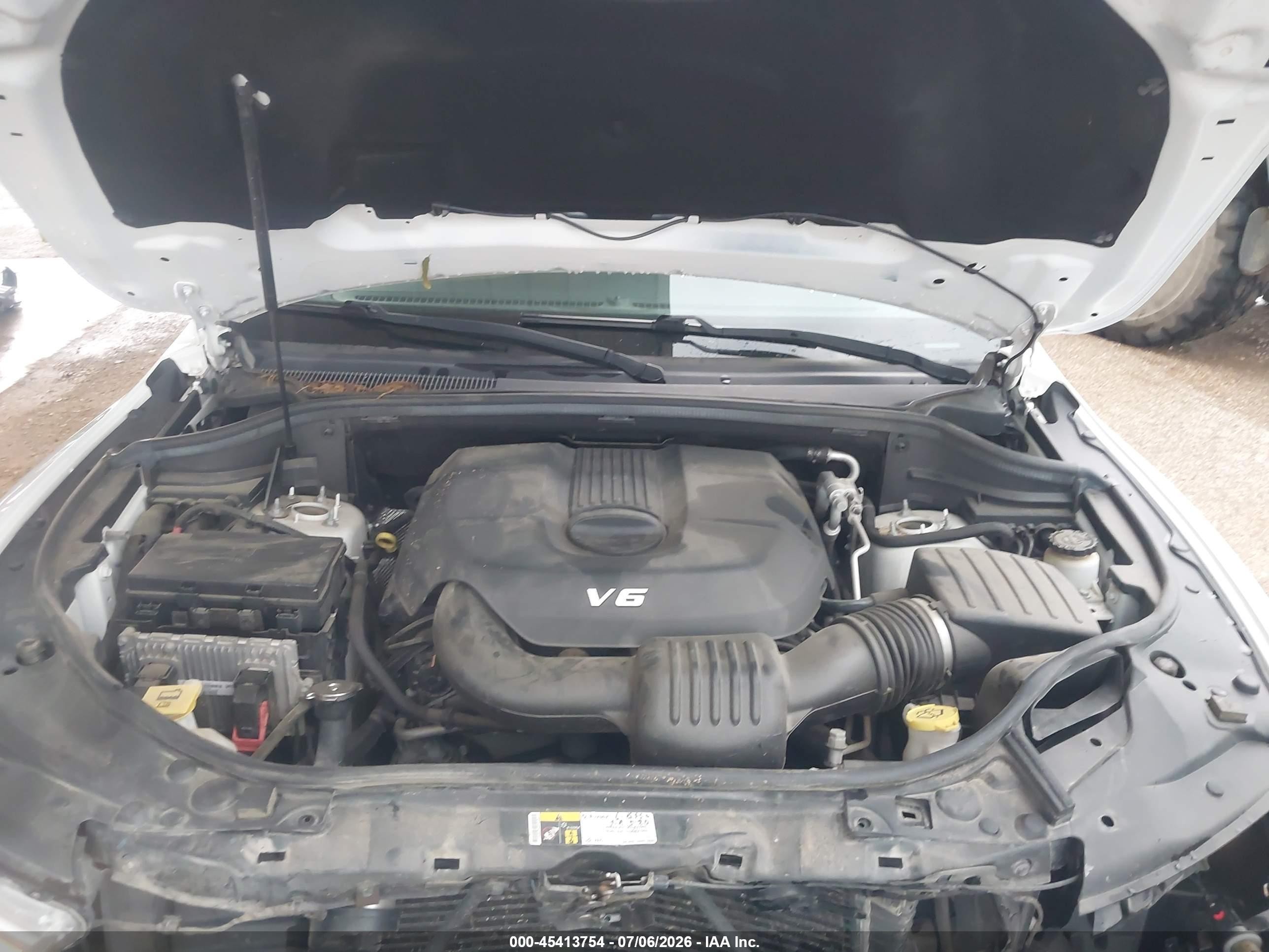 2015 Dodge Durango Sxt White vin: 1C4RDJAG9FC737508