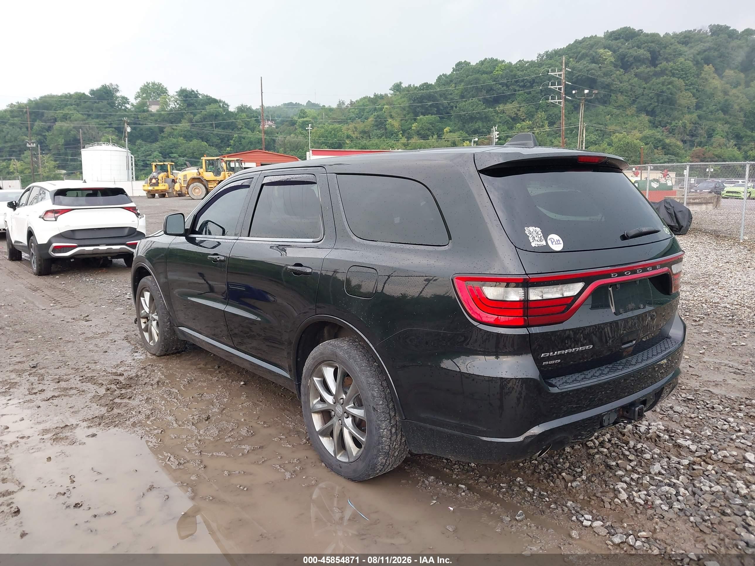 2015 Dodge Durango Sxt Black vin: 1C4RDJAG9FC880670