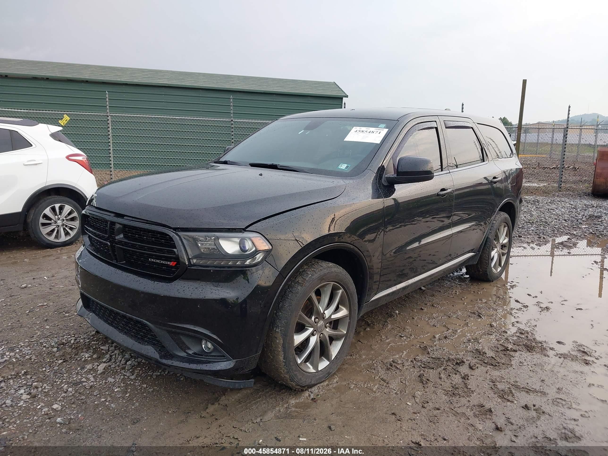 2015 Dodge Durango Sxt Black vin: 1C4RDJAG9FC880670