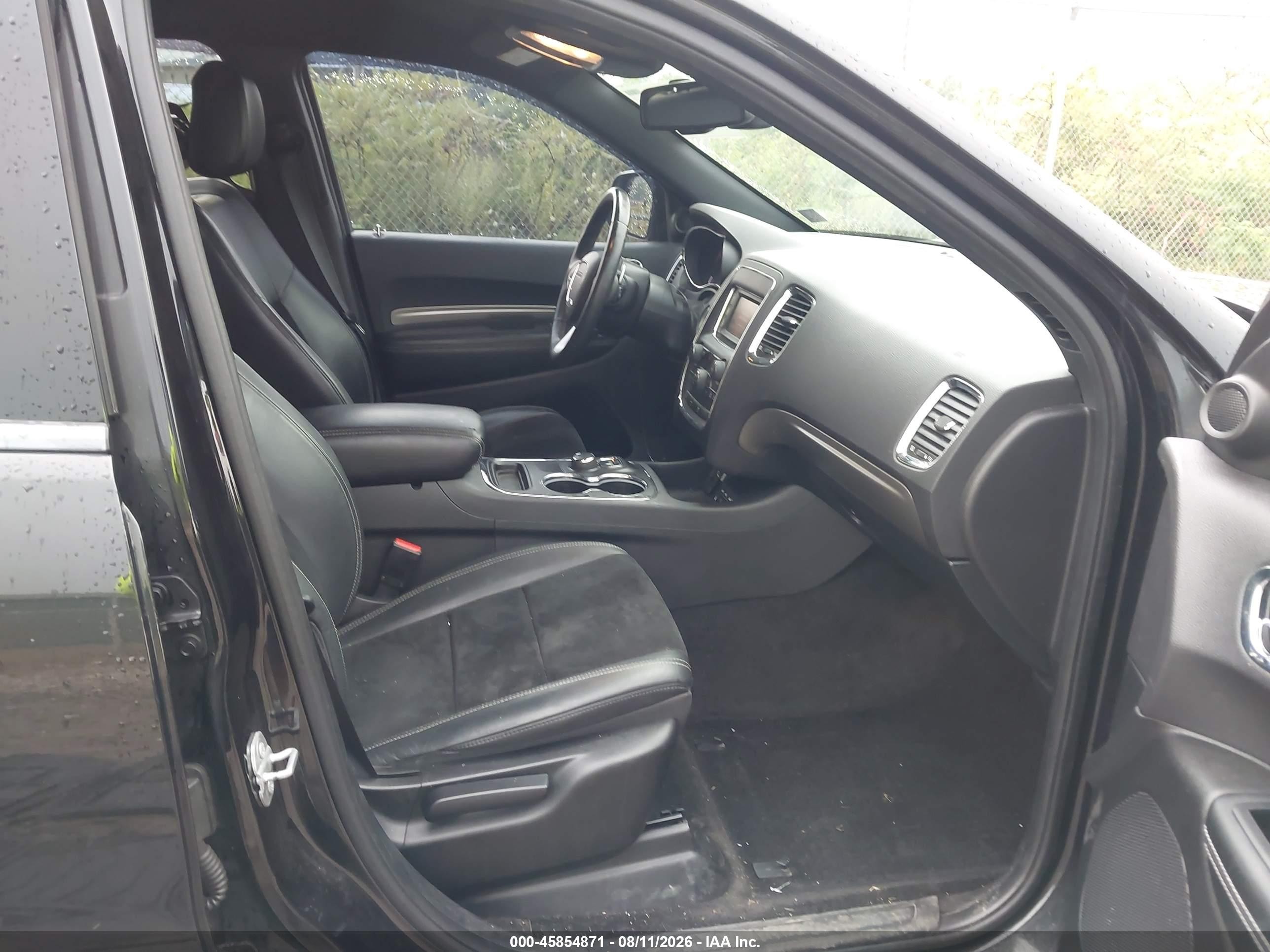 2015 Dodge Durango Sxt Black vin: 1C4RDJAG9FC880670