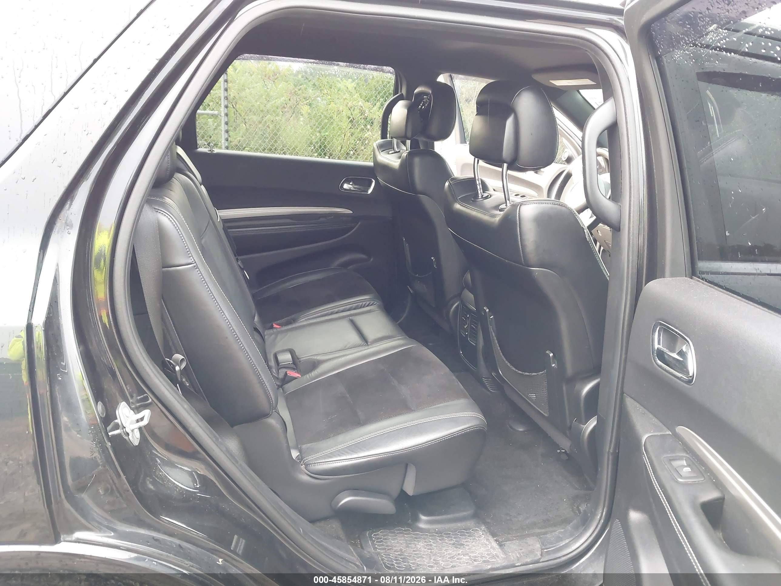 2015 Dodge Durango Sxt Black vin: 1C4RDJAG9FC880670