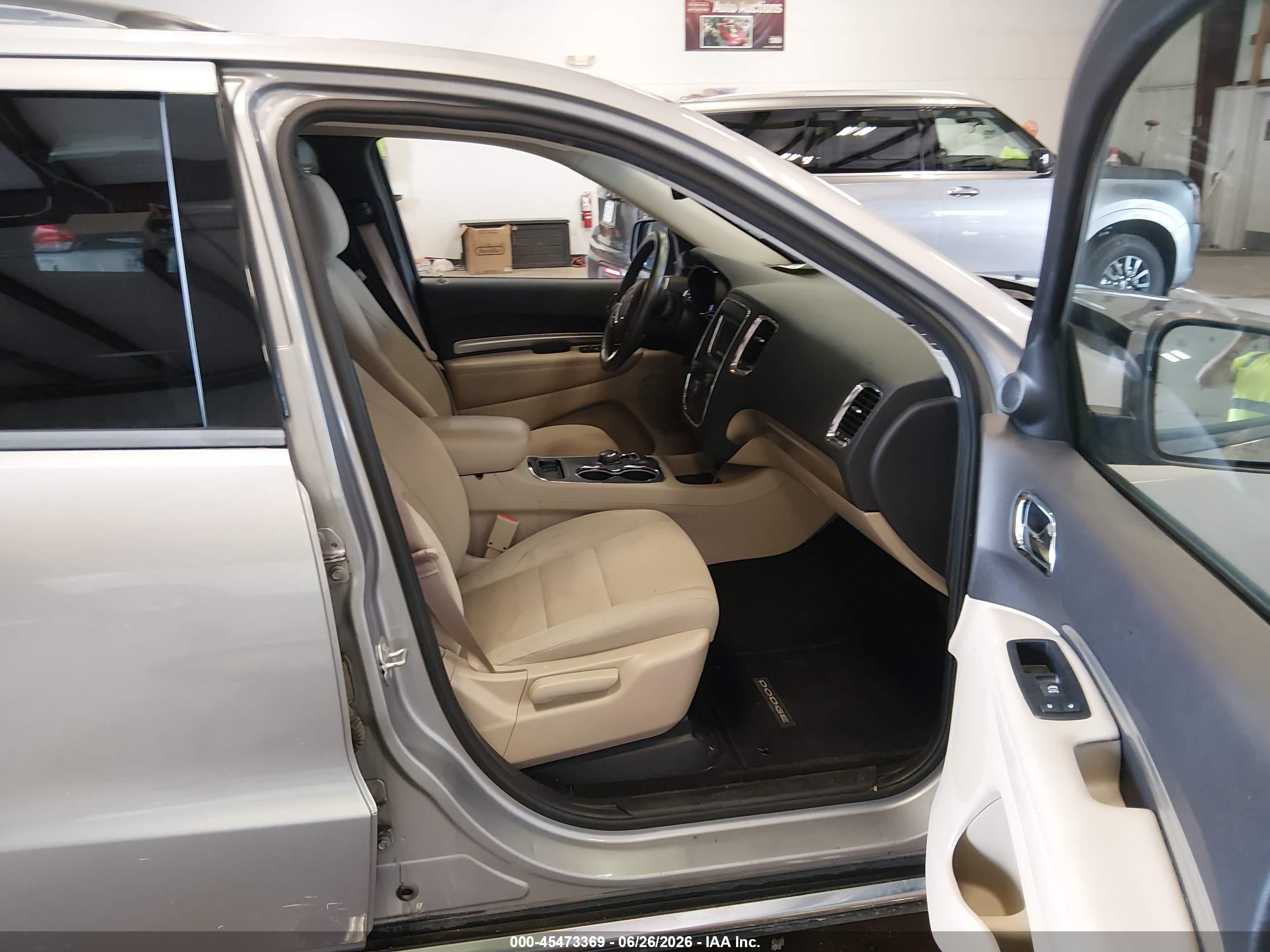 2015 Dodge Durango Sxt Серебряный vin: 1C4RDJAG9FC938129