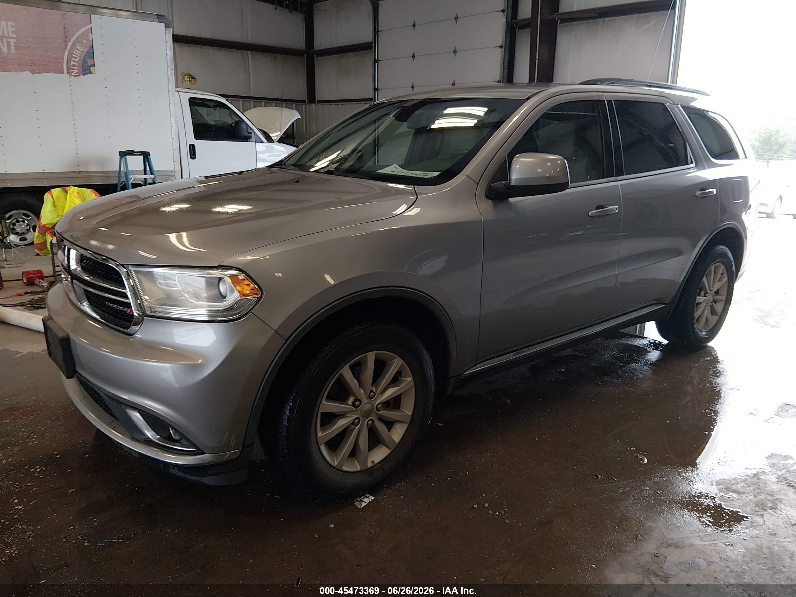 2015 Dodge Durango Sxt Серебряный vin: 1C4RDJAG9FC938129