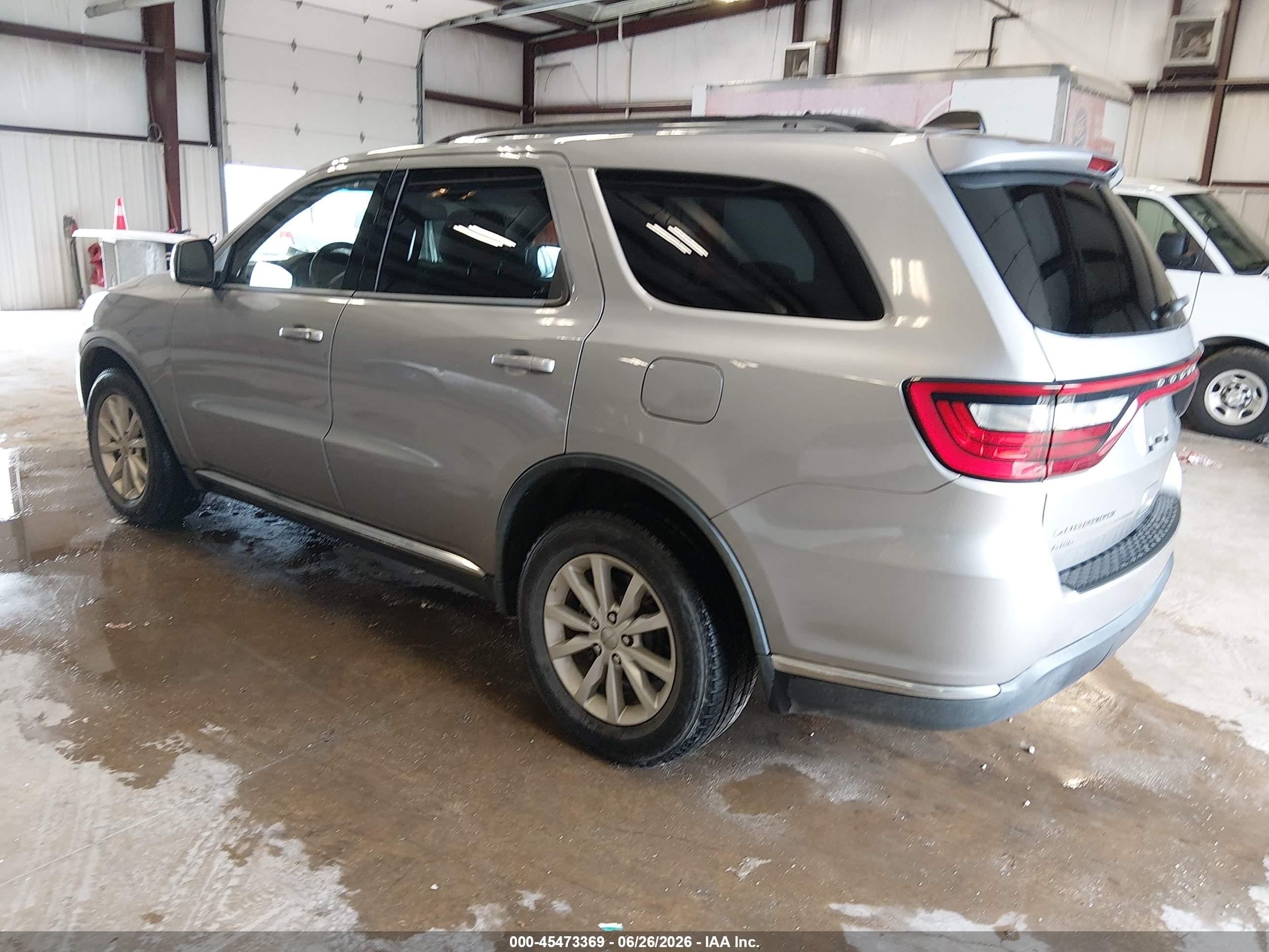 2015 Dodge Durango Sxt Серебряный vin: 1C4RDJAG9FC938129