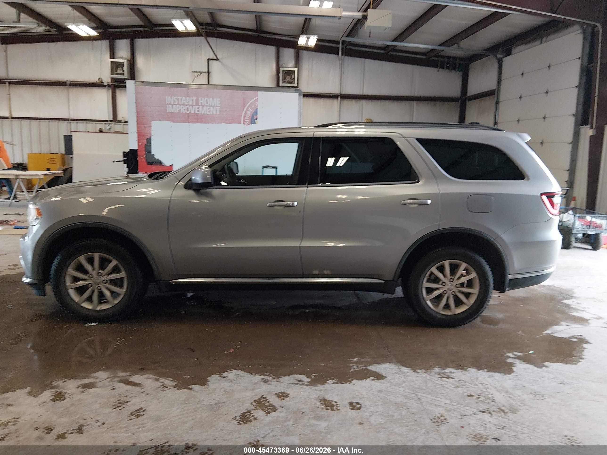 2015 Dodge Durango Sxt Серебряный vin: 1C4RDJAG9FC938129