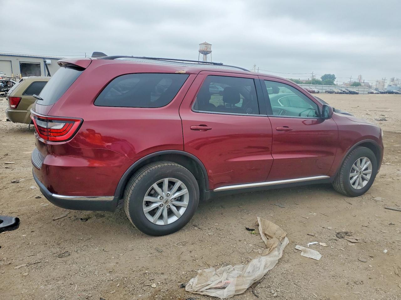 2019 Dodge Durango Sxt Burgundy vin: 1C4RDJAG9KC576538