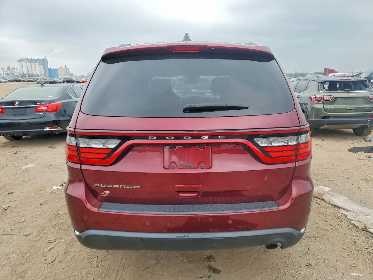 2019 Dodge Durango Sxt Burgundy vin: 1C4RDJAG9KC576538