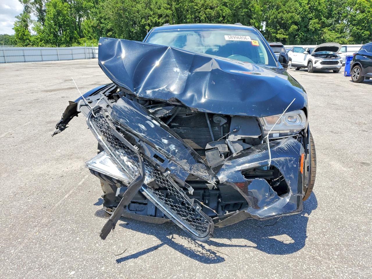 2021 Dodge Durango Sxt Black vin: 1C4RDJAG9MC757240