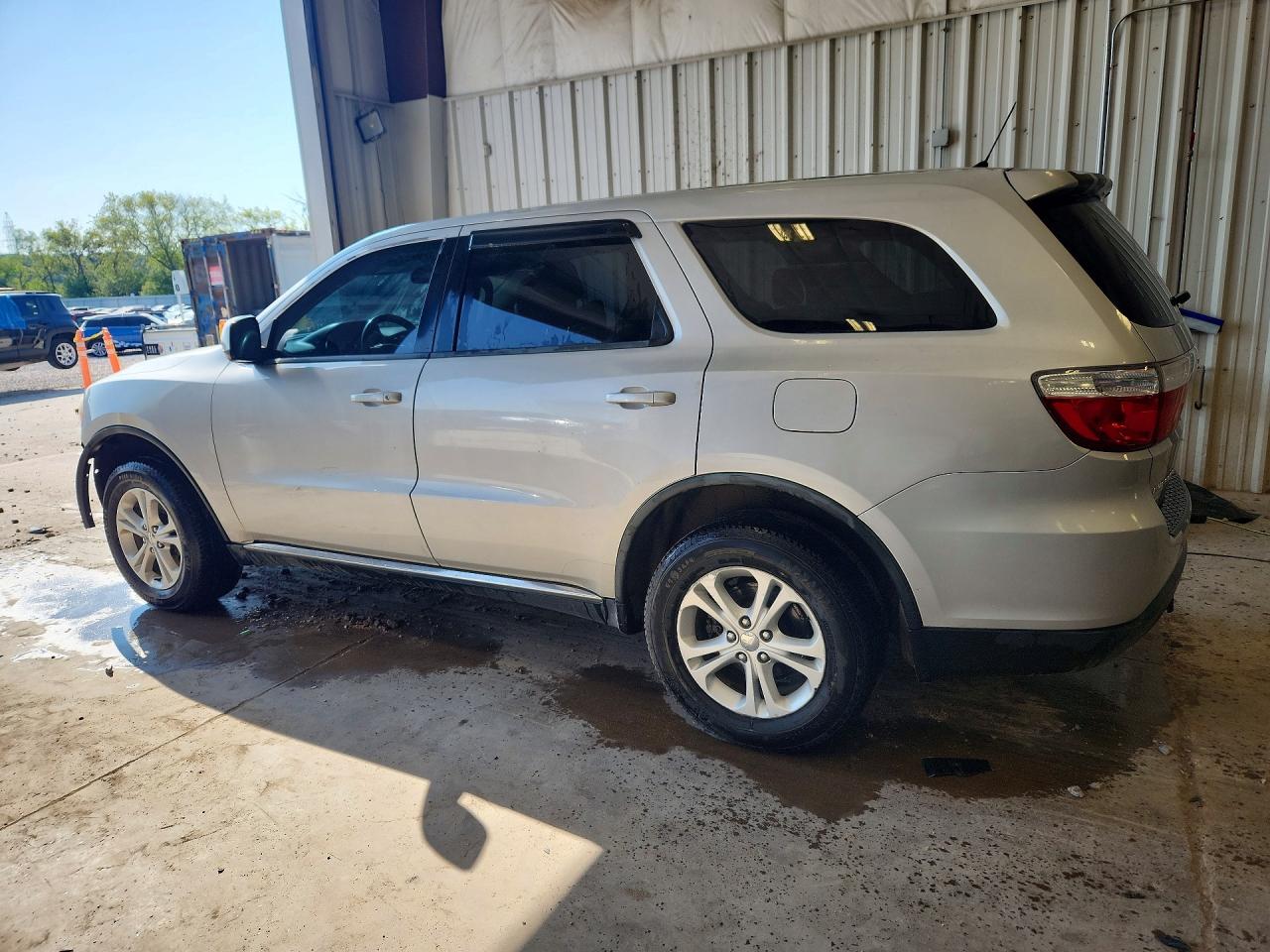 2012 Dodge Durango Sxt Silver vin: 1C4RDJAGXCC117116