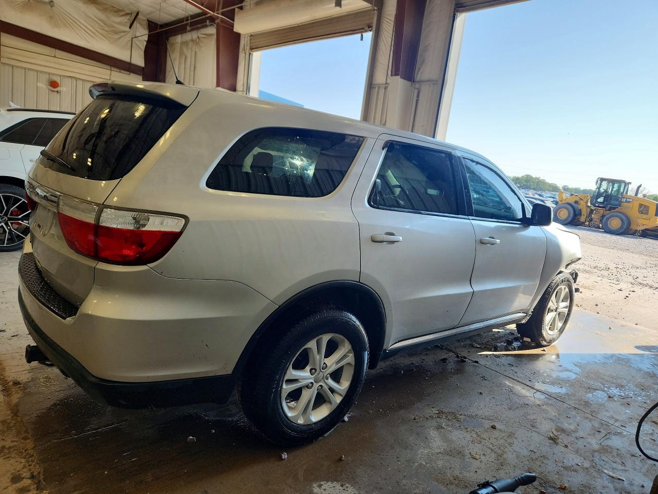 2012 Dodge Durango Sxt Silver vin: 1C4RDJAGXCC117116