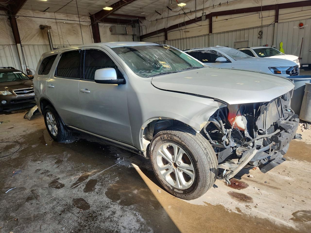 2012 Dodge Durango Sxt Silver vin: 1C4RDJAGXCC117116