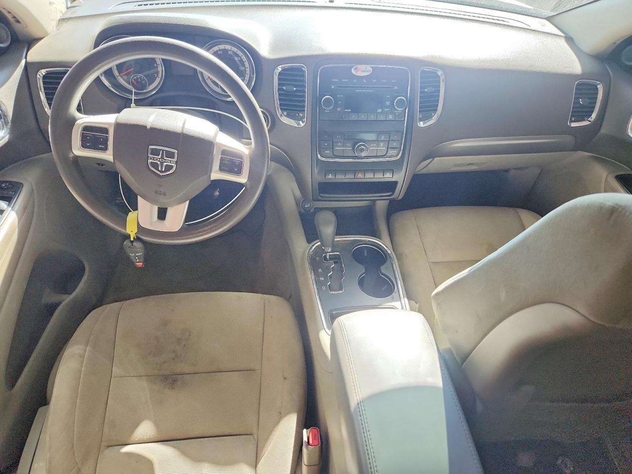 2012 Dodge Durango Sxt Silver vin: 1C4RDJAGXCC117116