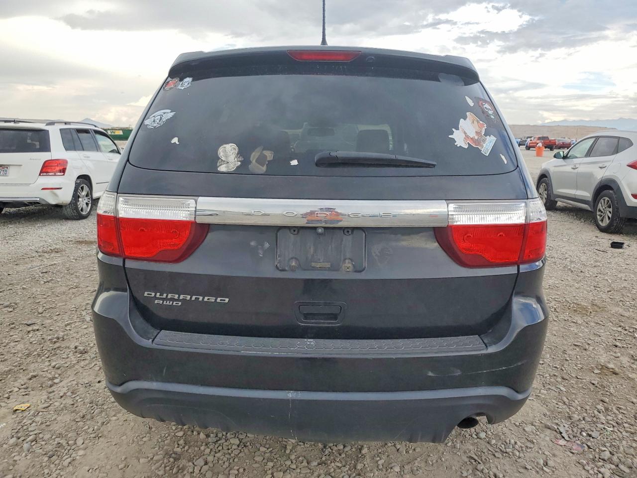 2012 Dodge Durango Sxt Black vin: 1C4RDJAGXCC120517