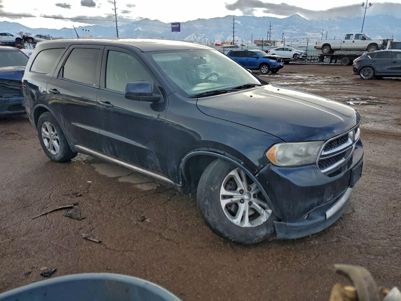 2013 Dodge Durango Sxt Charcoal vin: 1C4RDJAGXDC552591