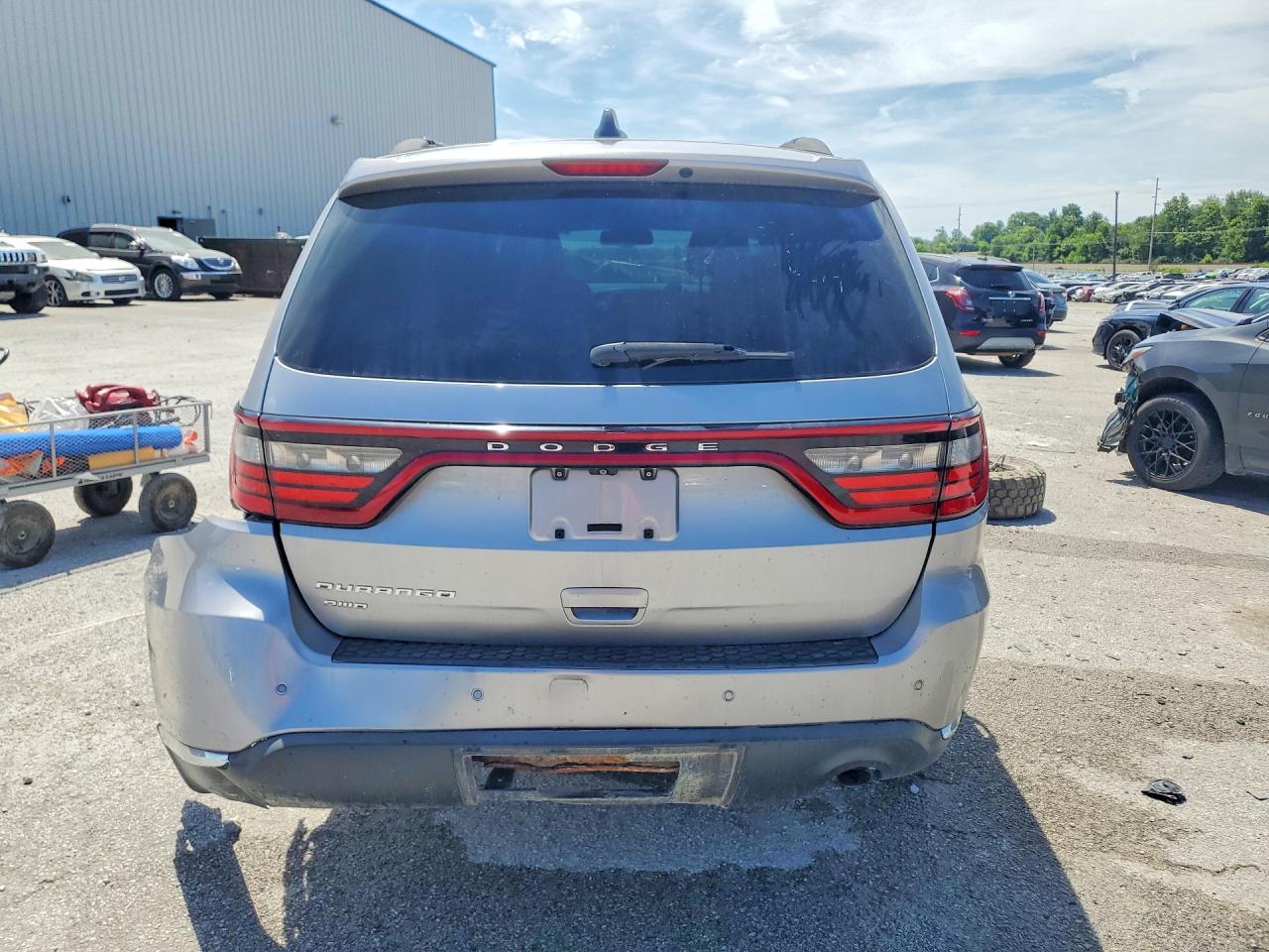 2014 Dodge Durango Sxt Серебряный vin: 1C4RDJAGXEC279007